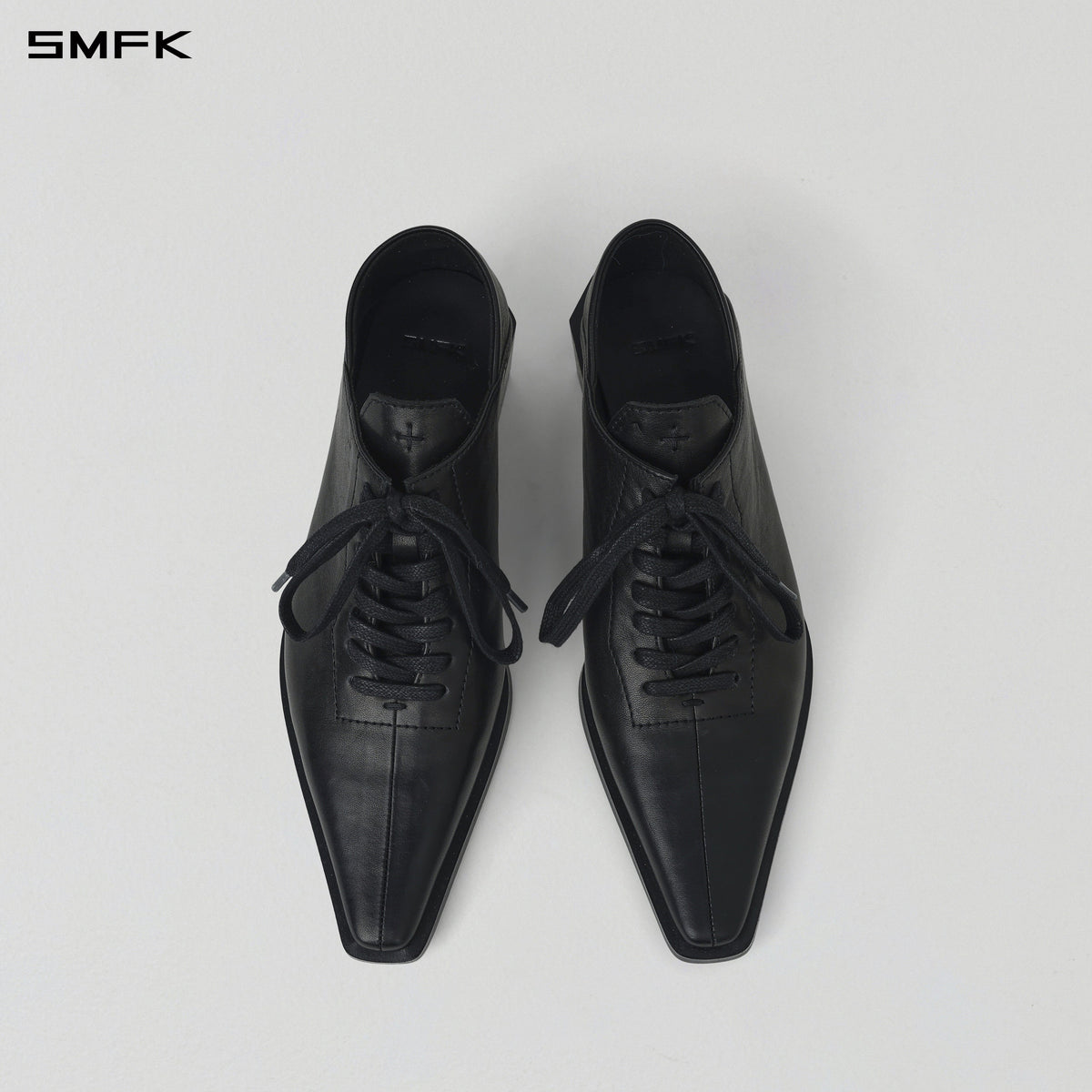 MAGIC OXFORD SHOES/CALF/W WILD BLACK