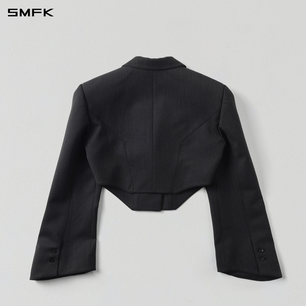 MYTH AEOLUS SHORT EVENING SUIT/WOOL+POLYESTER/W MIDNIGHT BLACK