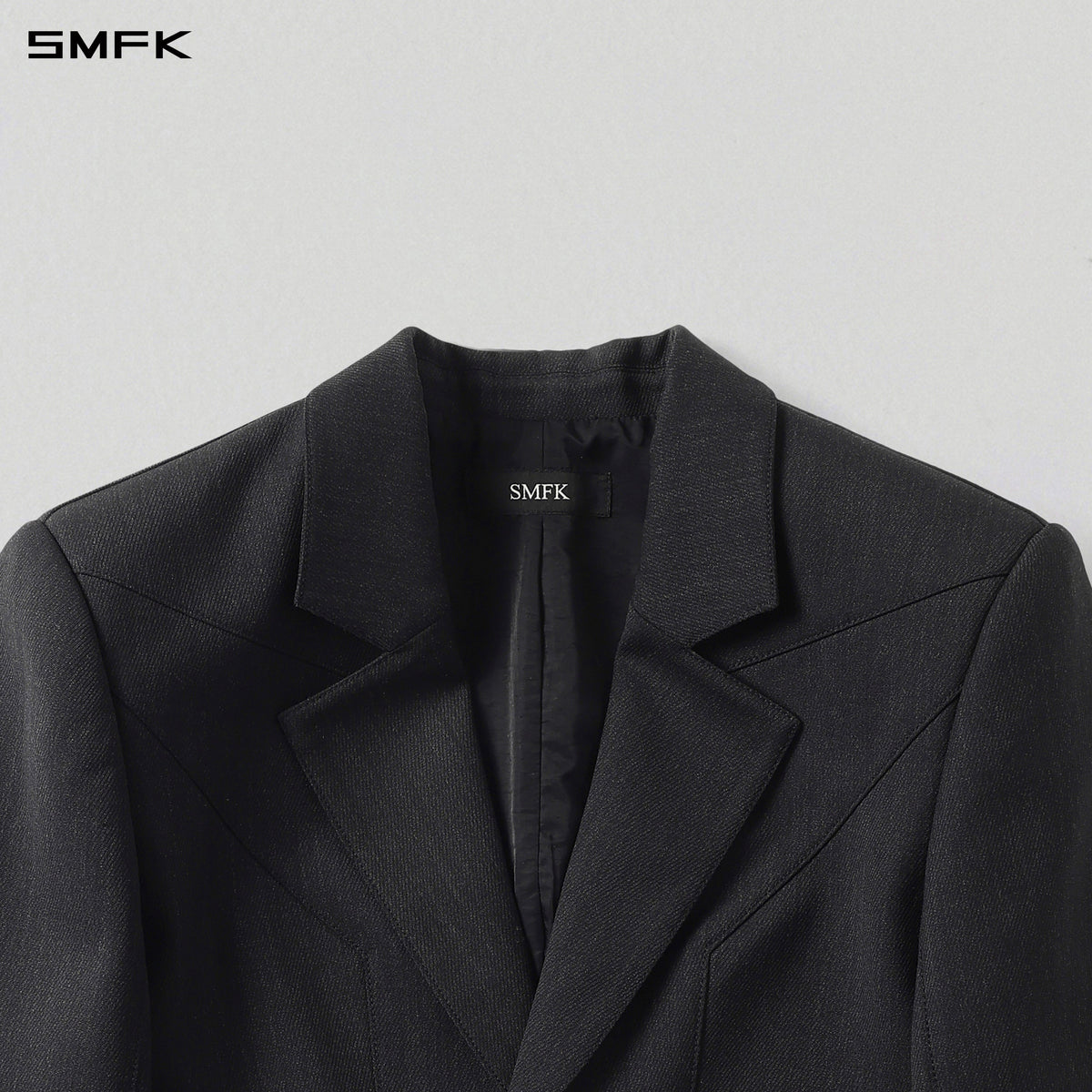 MYTH AEOLUS SHORT EVENING SUIT/WOOL+POLYESTER/W MIDNIGHT BLACK