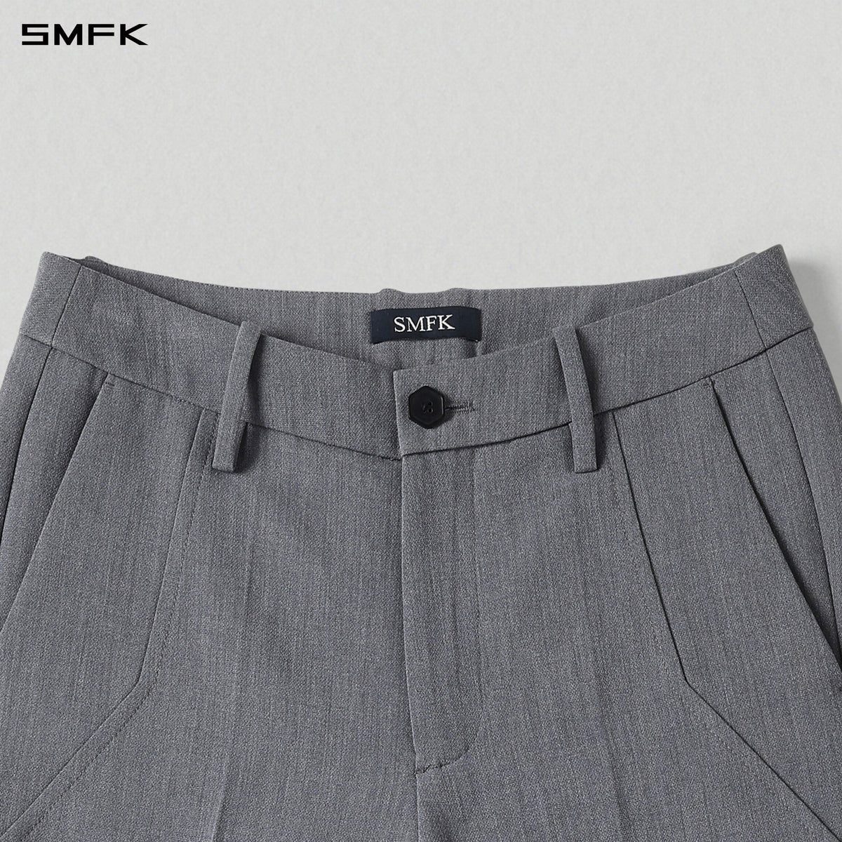 MIRAGE SIREN FORMAL PANTS/POLYESTER+VISCOSE+SPANDEX+WOOL GLACIER GREY