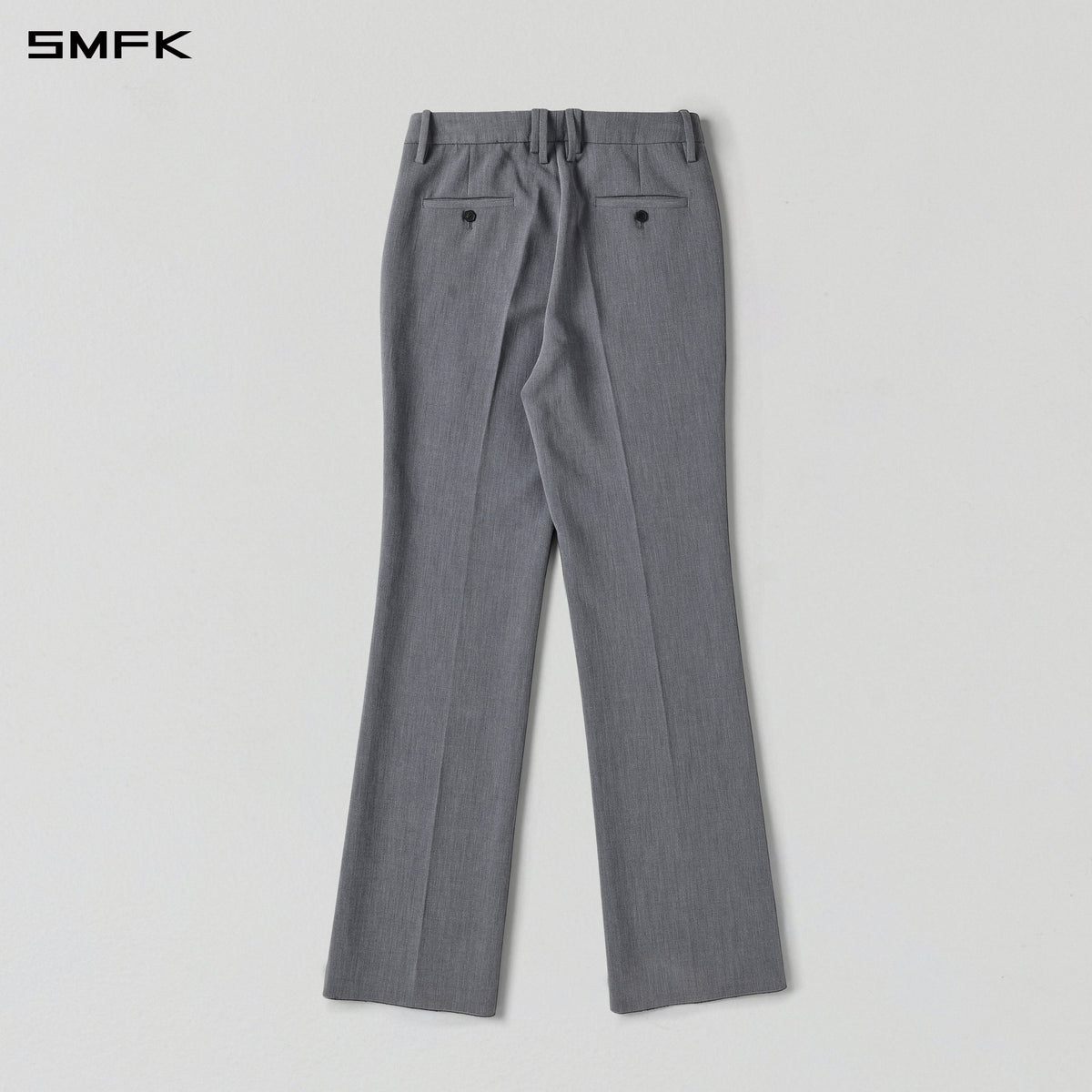 MIRAGE SIREN MIST SLIM FORMAL PANTS/POLYESTER+VISCOSE+SPANDEX+WOOL STORM GREY