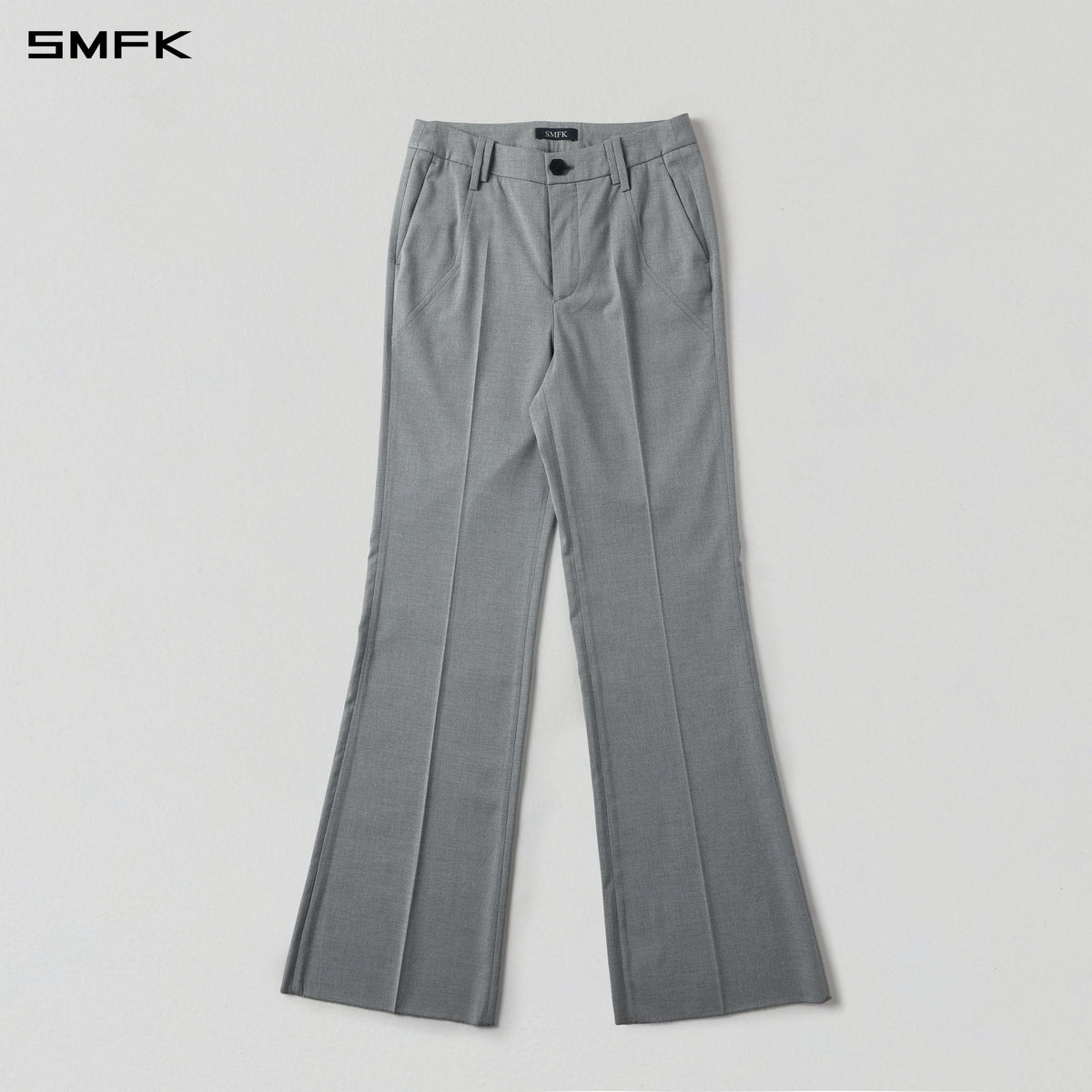 PERMANENT STRT DANCE PANTS/POL YESTER+RAYON+LYOCELL/W SILVER GREY