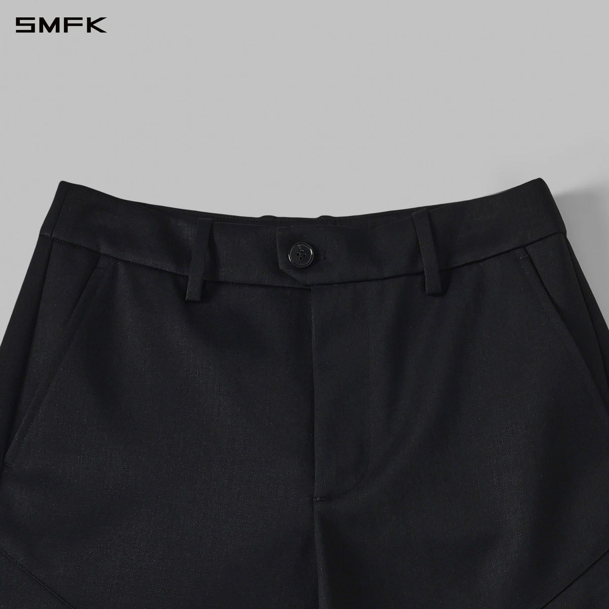 MYTH AEOLUS SYMMETRY TOWER FORMAL PANTS/WOOL/W WILD BLACK