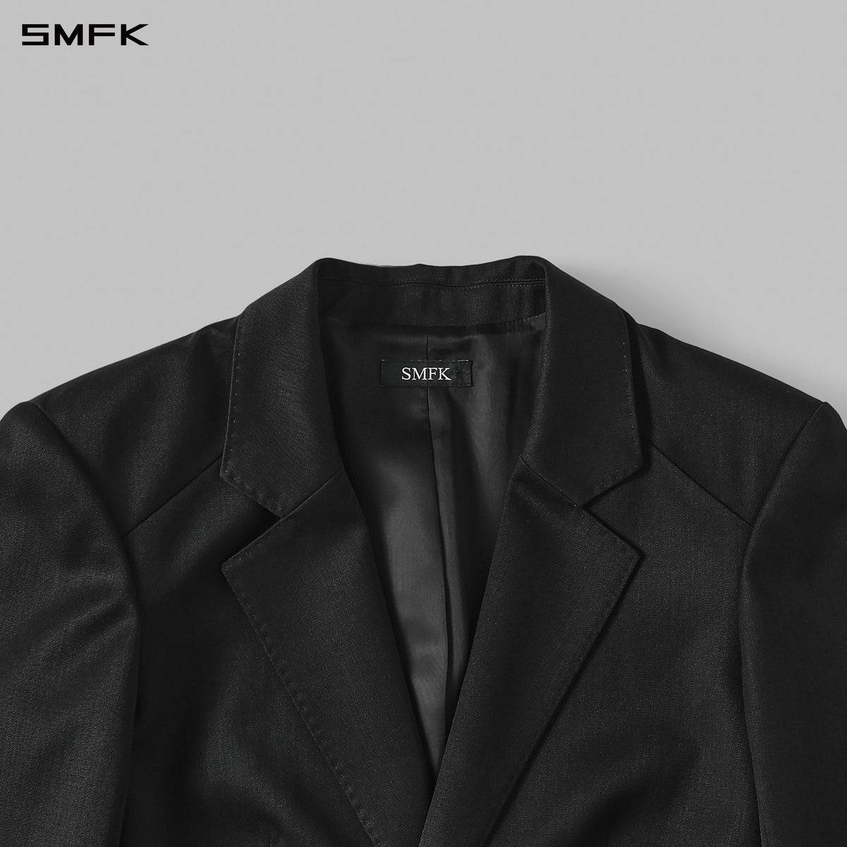 MYTH AEOLUS SYMMETRY SLIM FORMAL SUIT/WOOL WILD BLACK
