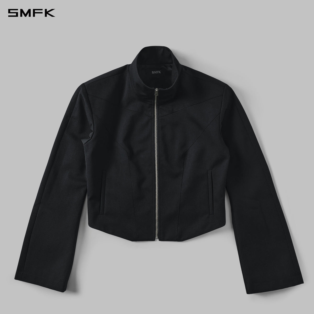 MYTH AEOLUS SYMMETRY FORMAL LAPEL JACKET/WOOL WILD BLACK
