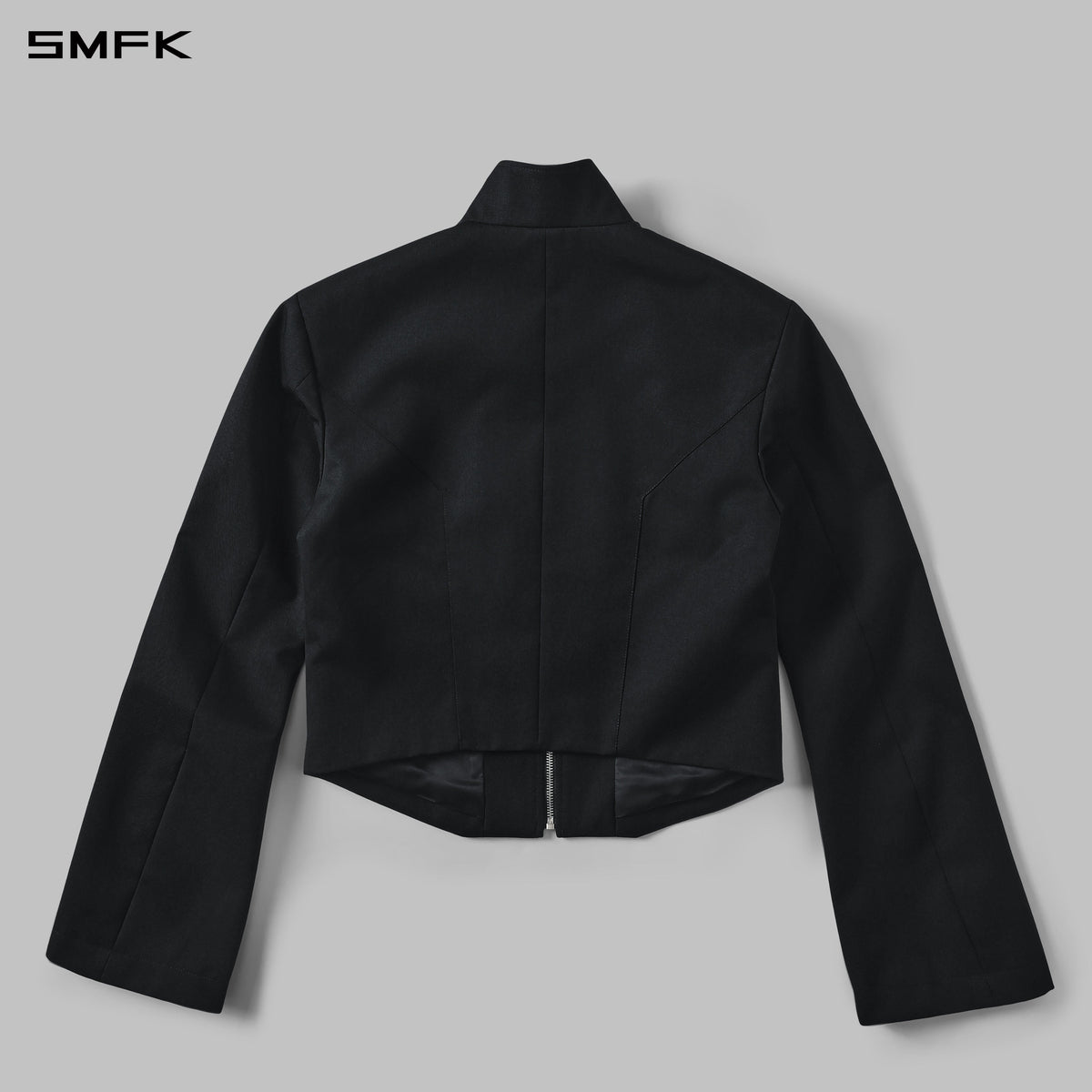 MYTH AEOLUS SYMMETRY FORMAL LAPEL JACKET/WOOL WILD BLACK