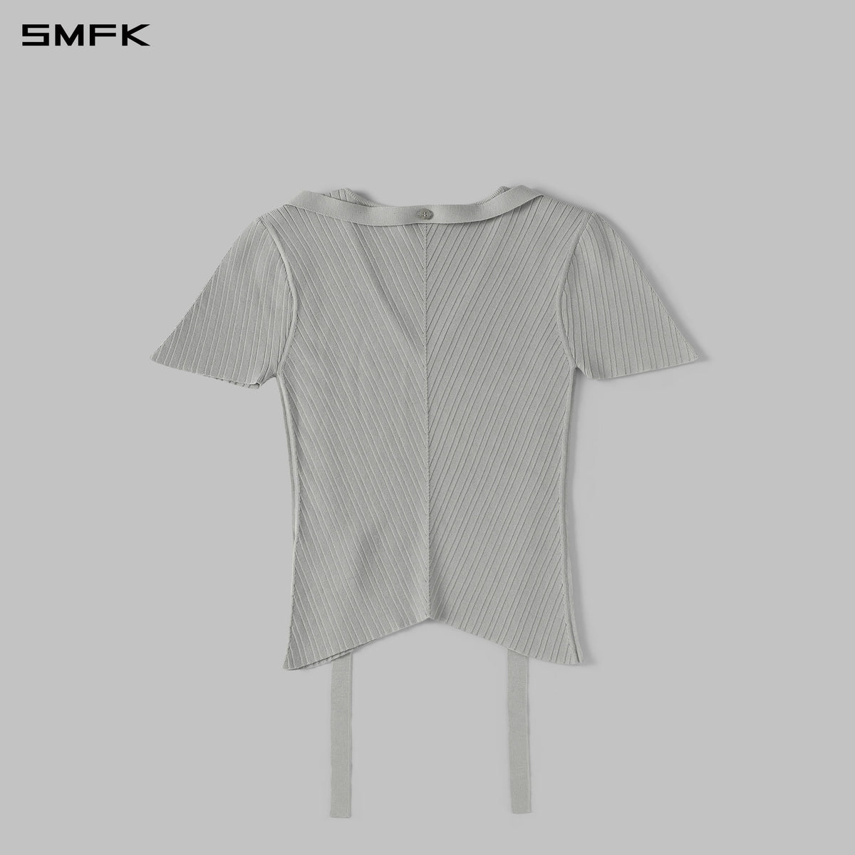 MYTH AEOLUS EVENING KNIT TEE /LENZING TENCEL+SILK+COTTON GLACIER GREY