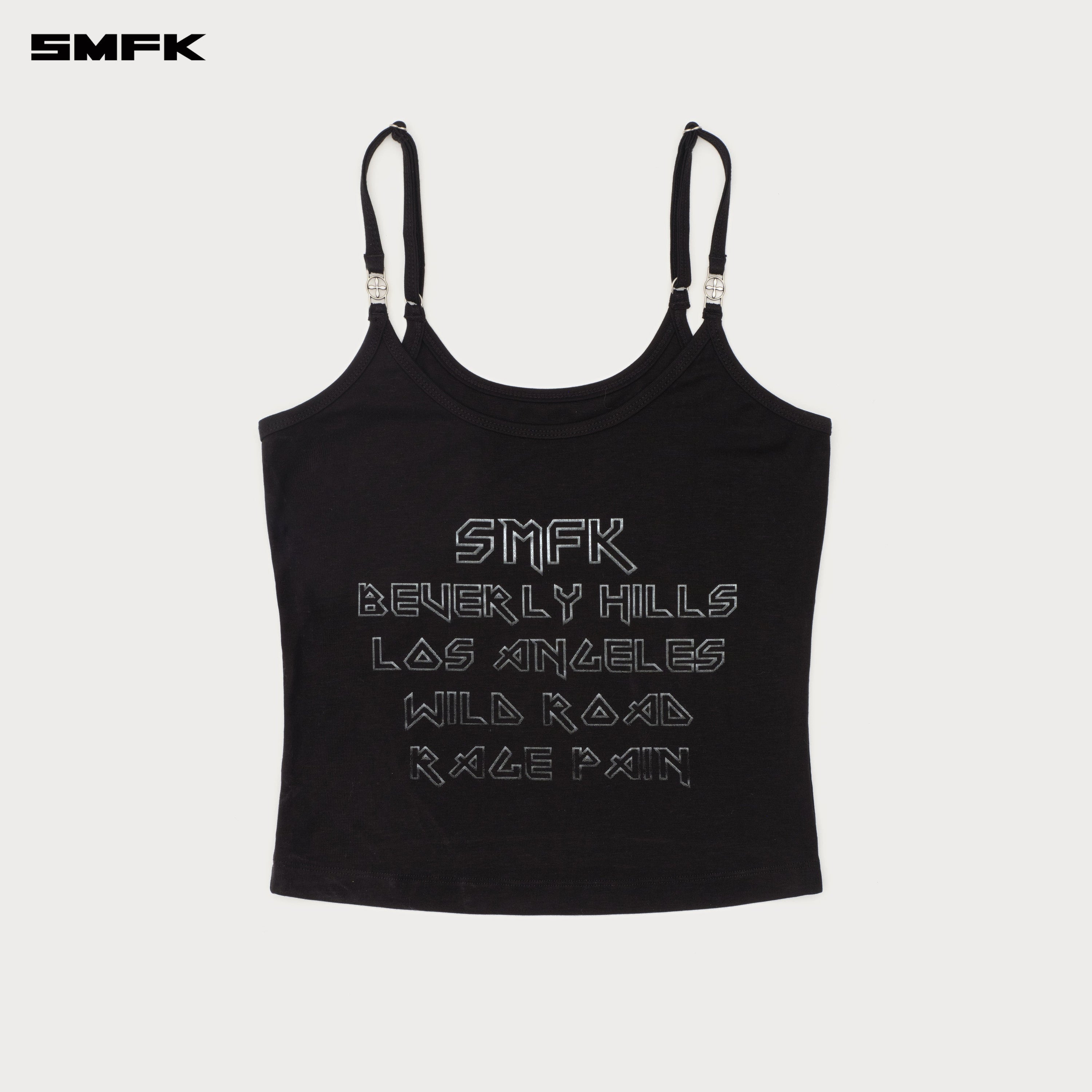 Future Mirage Sports Strap Top (Beverly Hills Edition) Wild Black