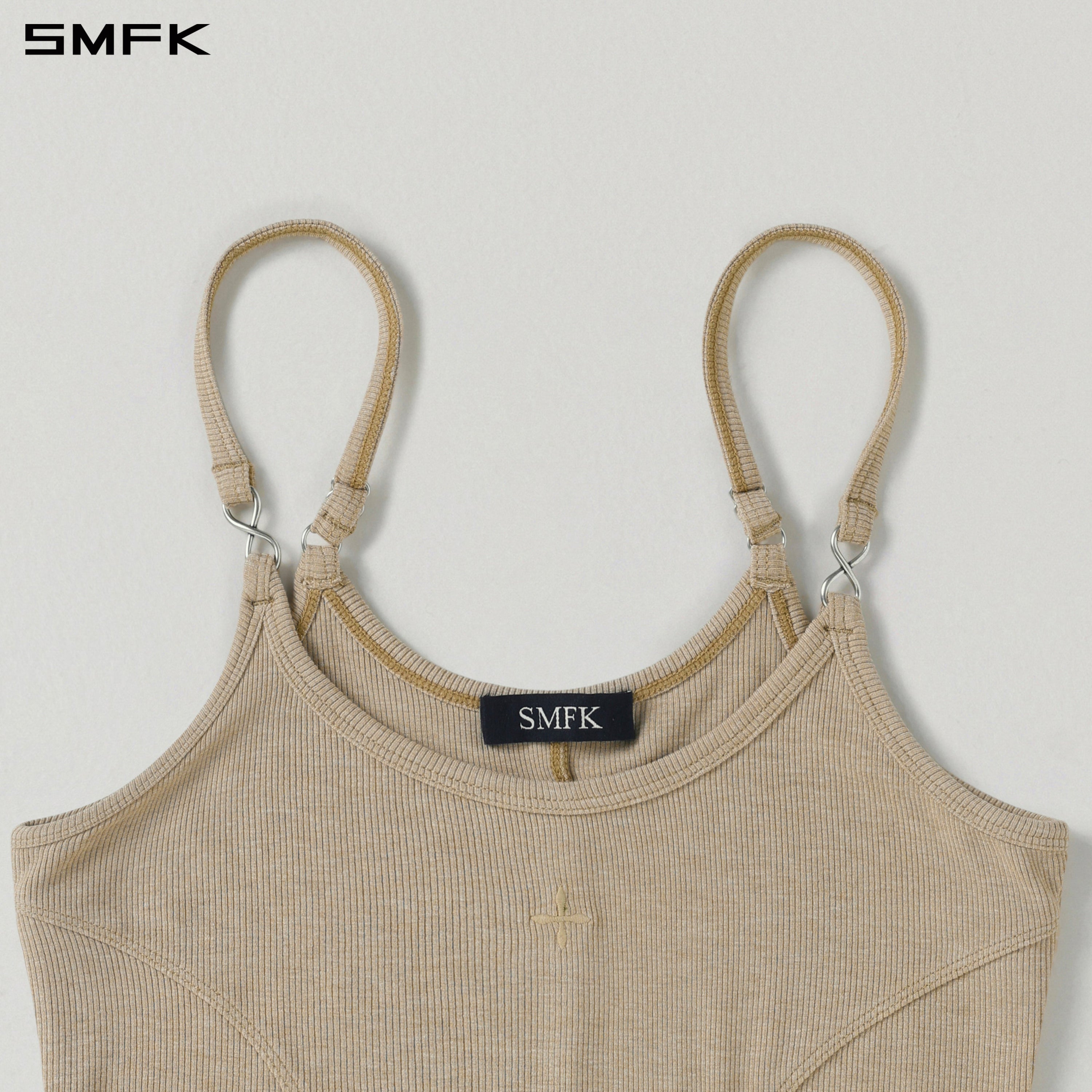 PERMANENT INFINITY SPORTS CAMISOLE/ACETATE+VISCOSE+ACRYLIC+SPANDEX+WOOL FRESH SKIN
