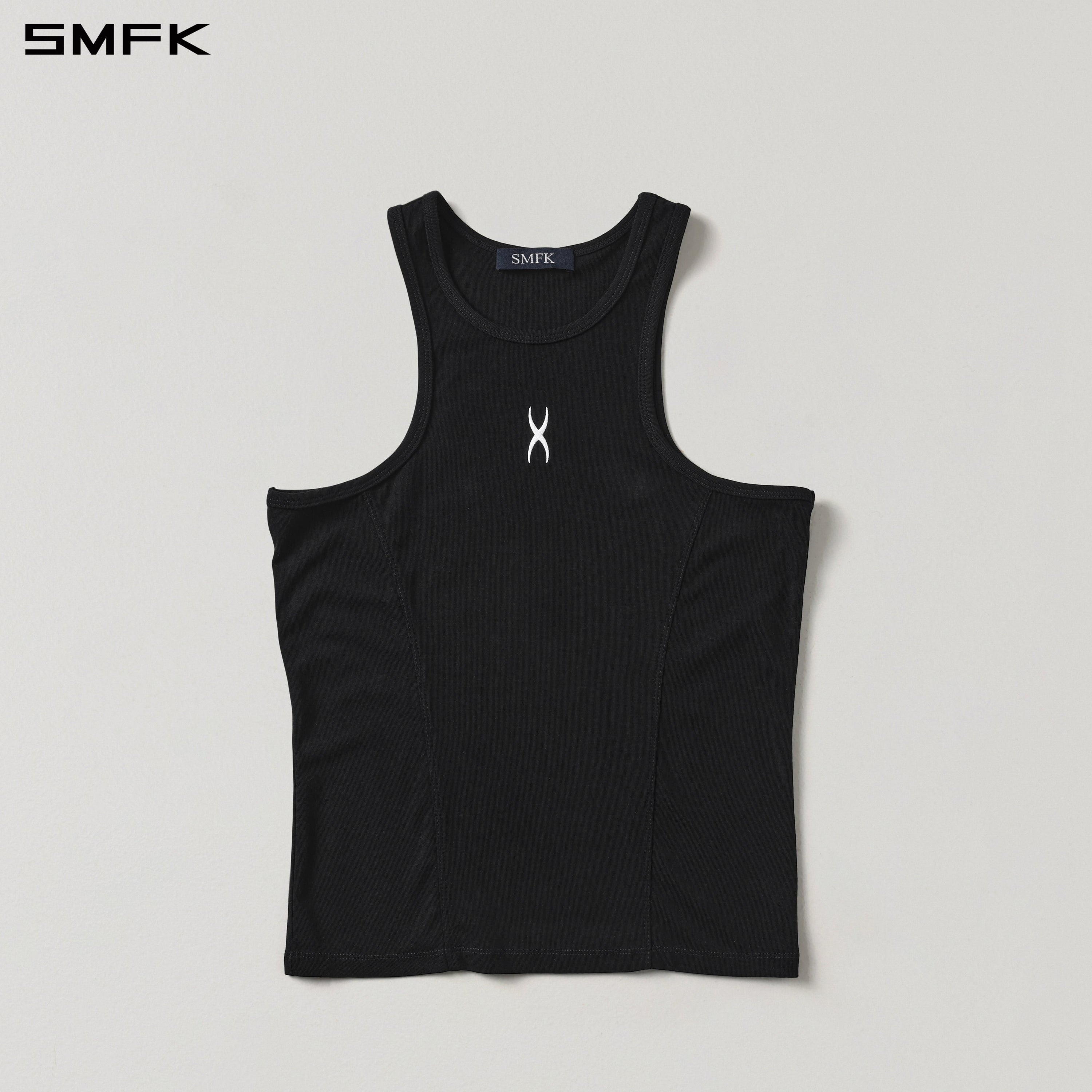 PERMANENT DNA SPORTS TANK/ACETATE+LENZING MODAL WILD BLACK