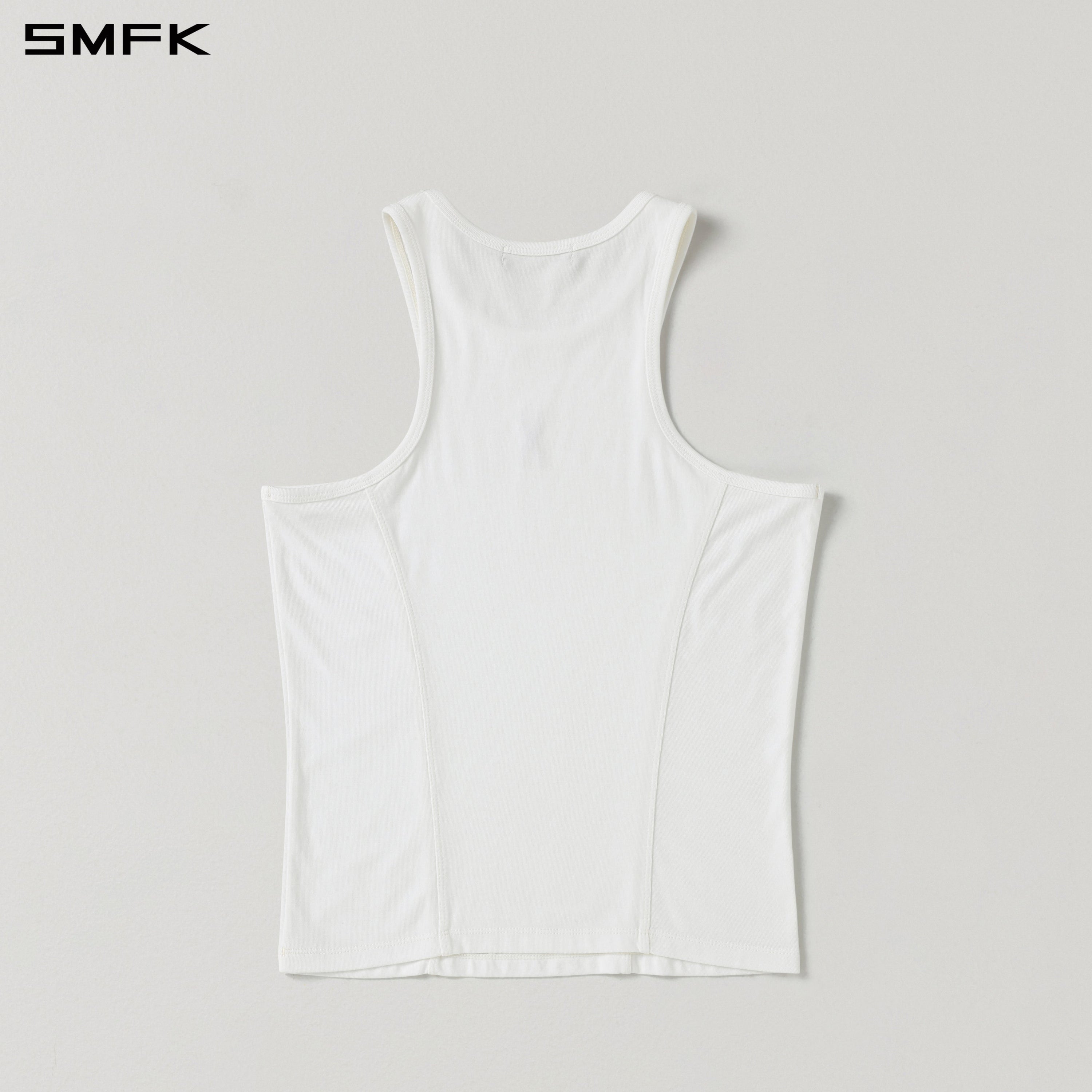 PERMANENT DNA SPORTS TANK/ACETATE+LENZING MODAL CLOUD WHITE
