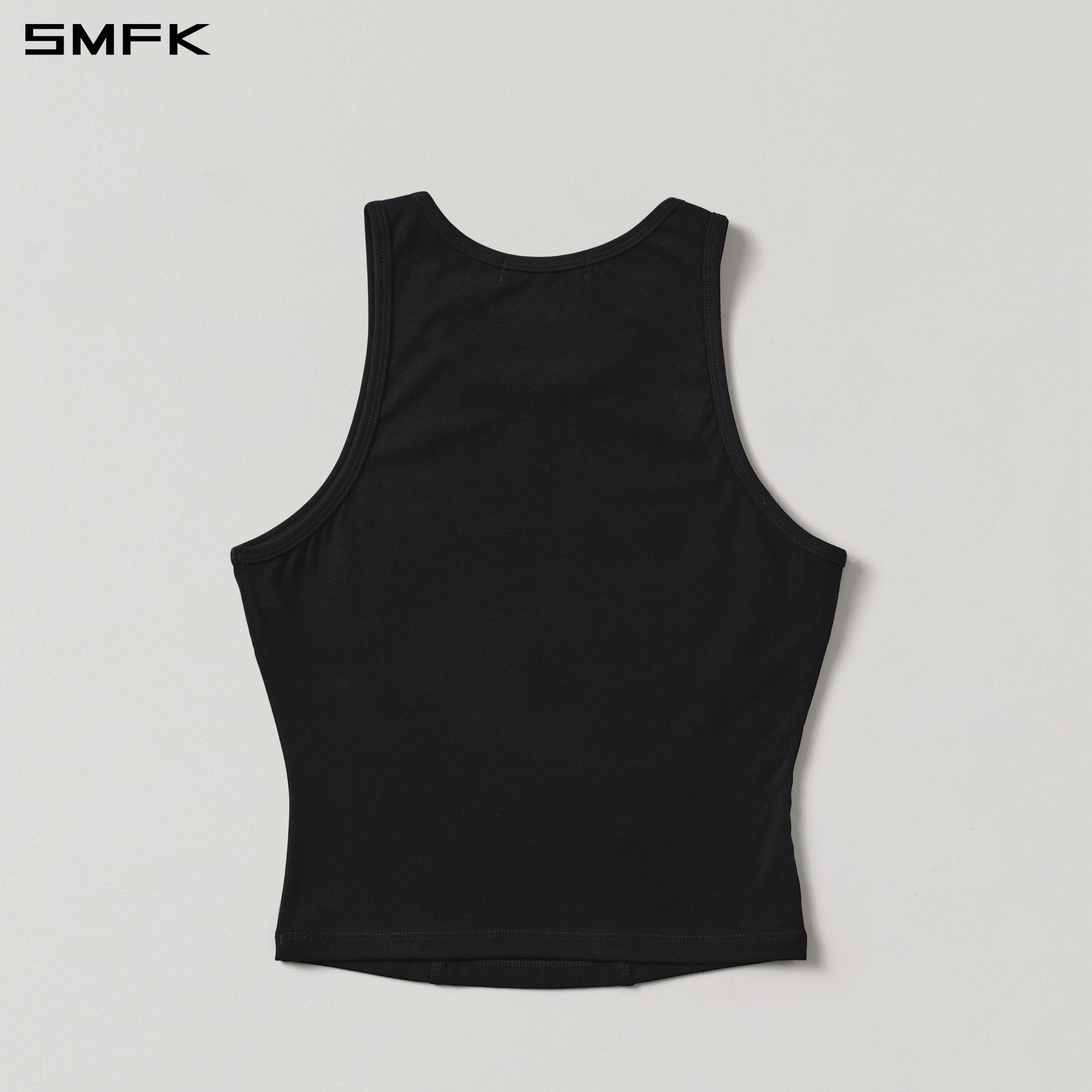 MYTH SEER SLIM SPORTS TANK/ACETATE+LENZING MODAL WILD BLACK