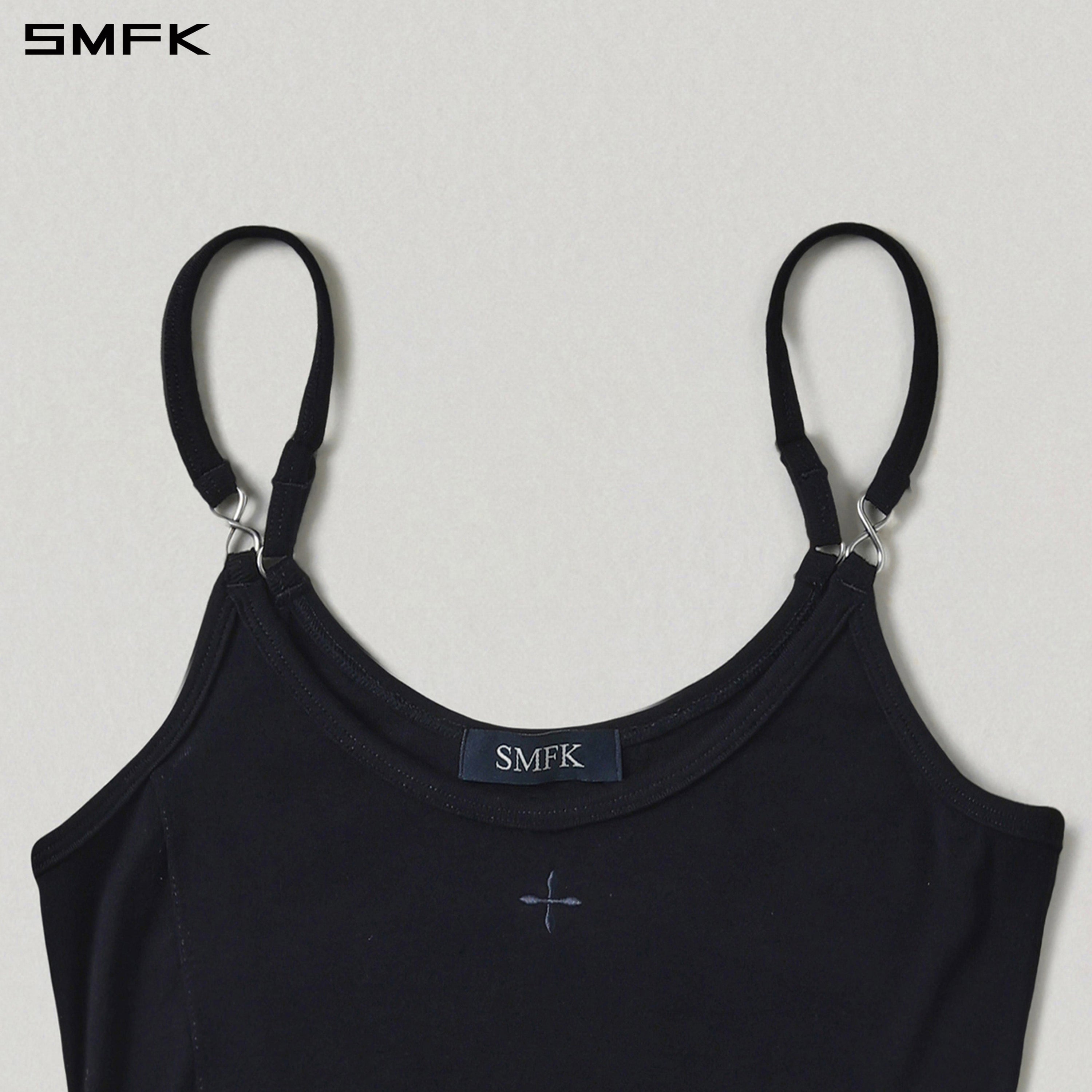 MYTH AEOLUS CAMISOLE/LENZING TENCEL +WOOL WILD BLACK