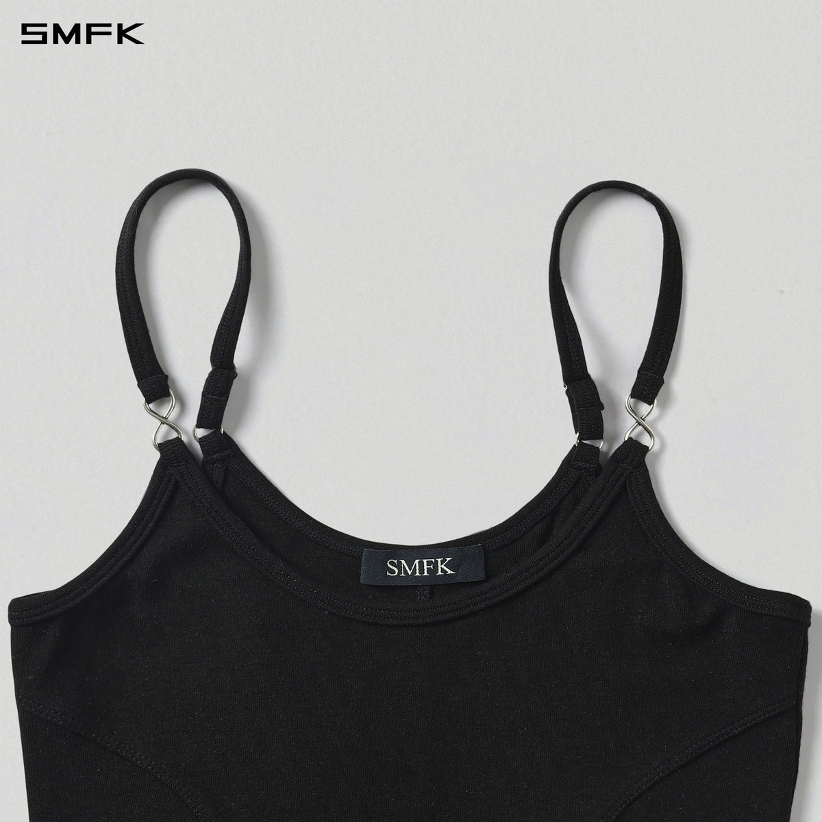 MYTH AEOLUS LONG CAMISOLE/LENZING TENCEL +WOOL WILD BLACK