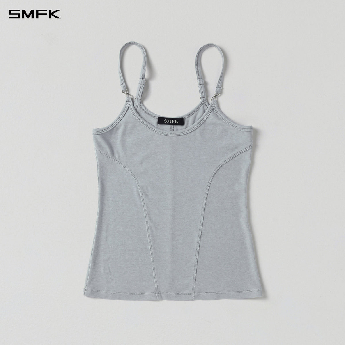 MYTH AEOLUS LONG CAMISOLE/LENZING TENCEL +WOOL GLACIER GREY