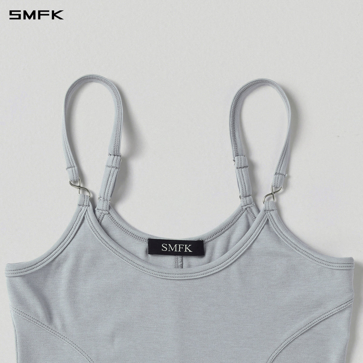 MYTH AEOLUS LONG CAMISOLE/LENZING TENCEL +WOOL GLACIER GREY