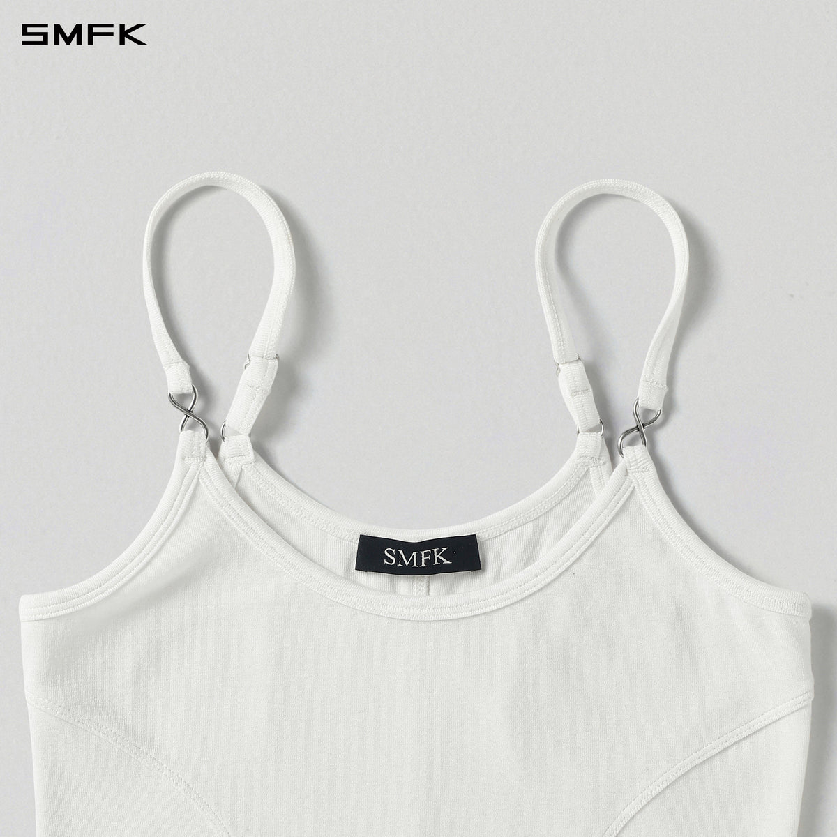 MYTH AEOLUS LONG CAMISOLE/LENZING TENCEL +WOOL CLOUD WHITE