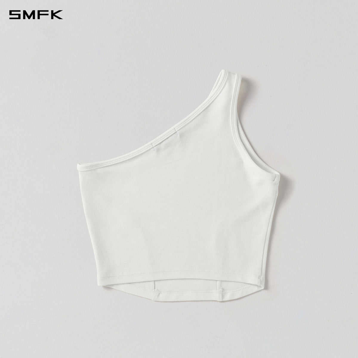 MYTH AEOLUS RIGHT SIDE SHORT TANK/TENCEL+WOOL CLOUD WHITE