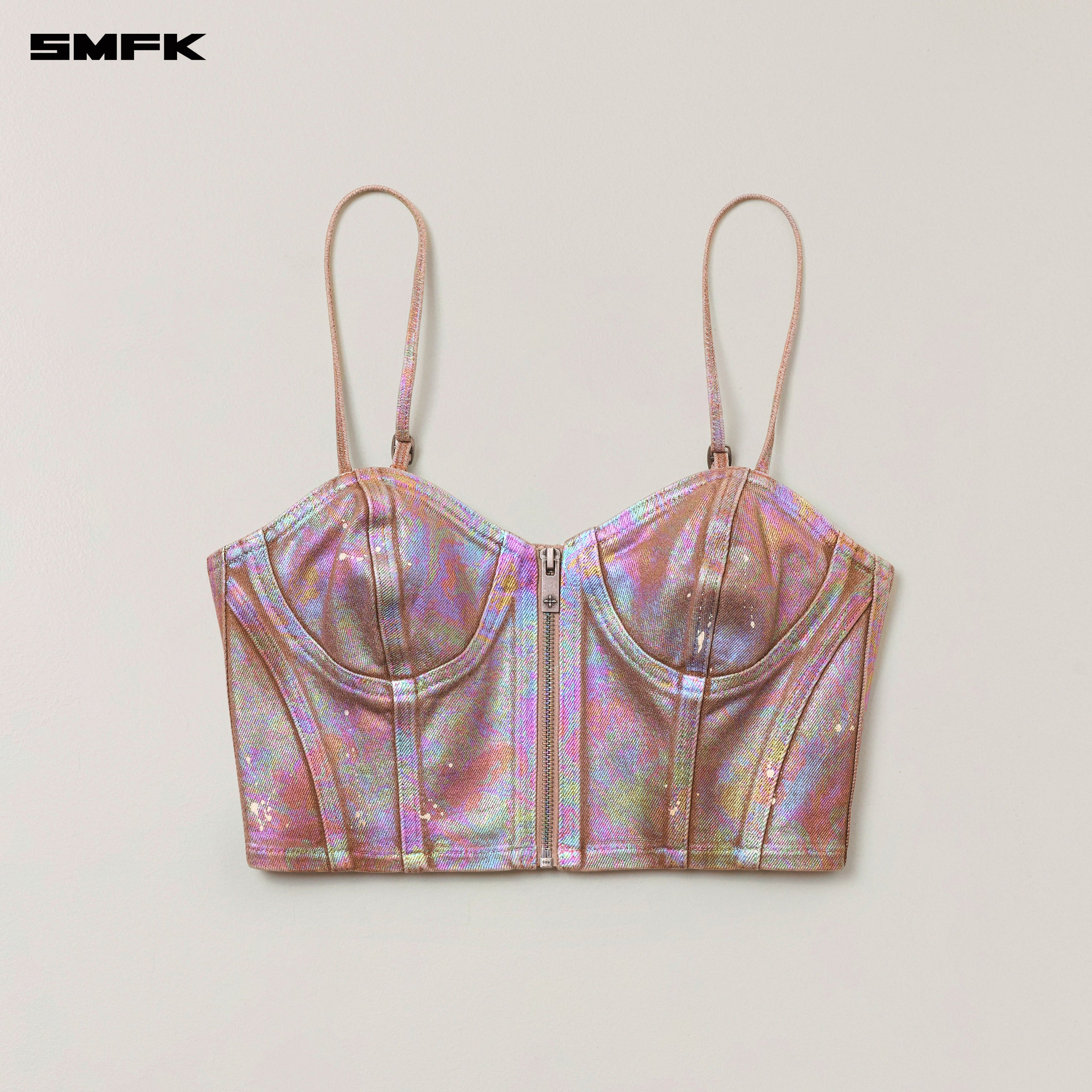 RAGE WILD ORIGIN FANTASY HANDCRAFT DENIM BRA TANK FANTASY LAND
