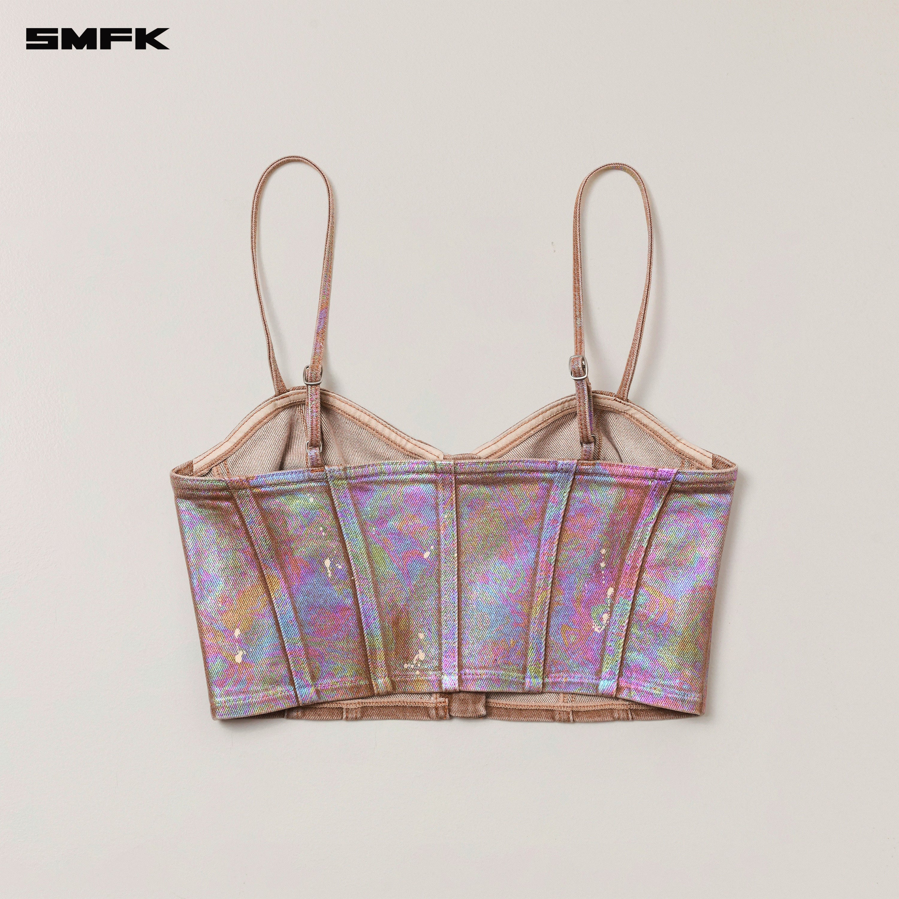 RAGE WILD ORIGIN FANTASY HANDCRAFT DENIM BRA TANK FANTASY LAND