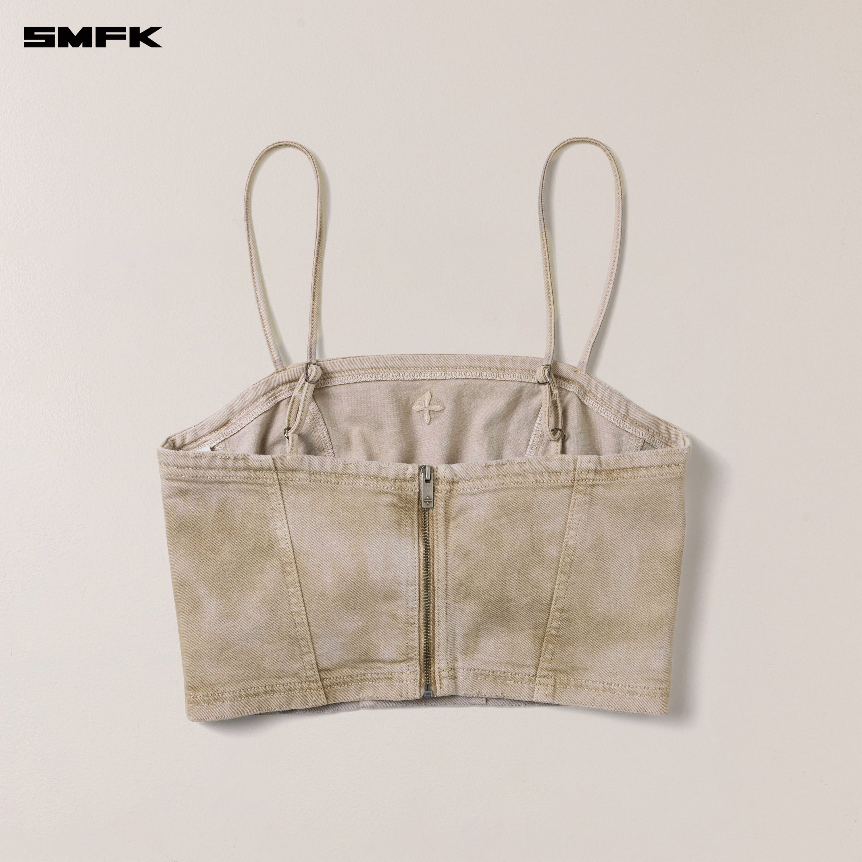 RAGE WILD DENIM CAMISOLE WILD BROWN