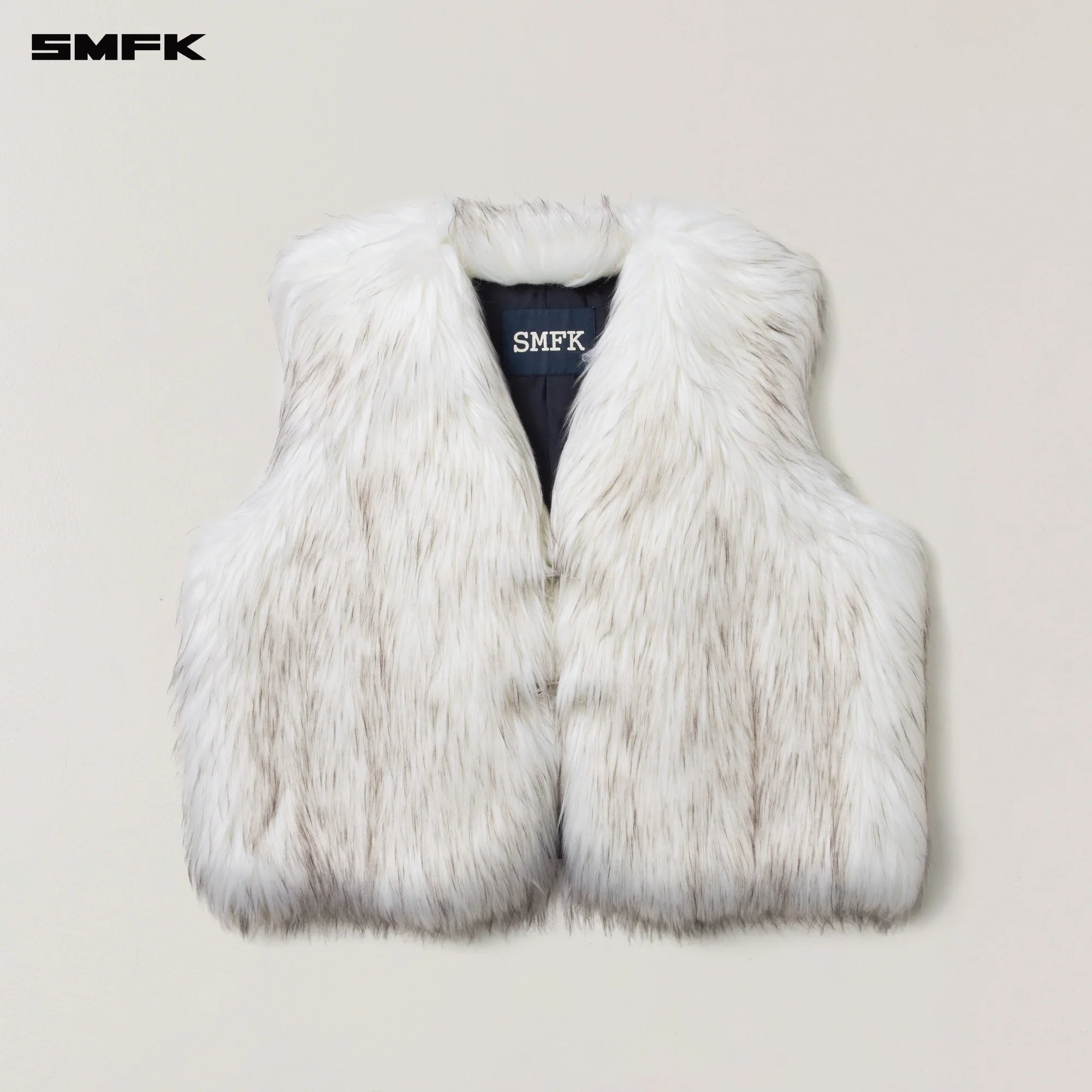 COMPASS MODE FURRY HUGE TANK ARCTIC FOX WHITE