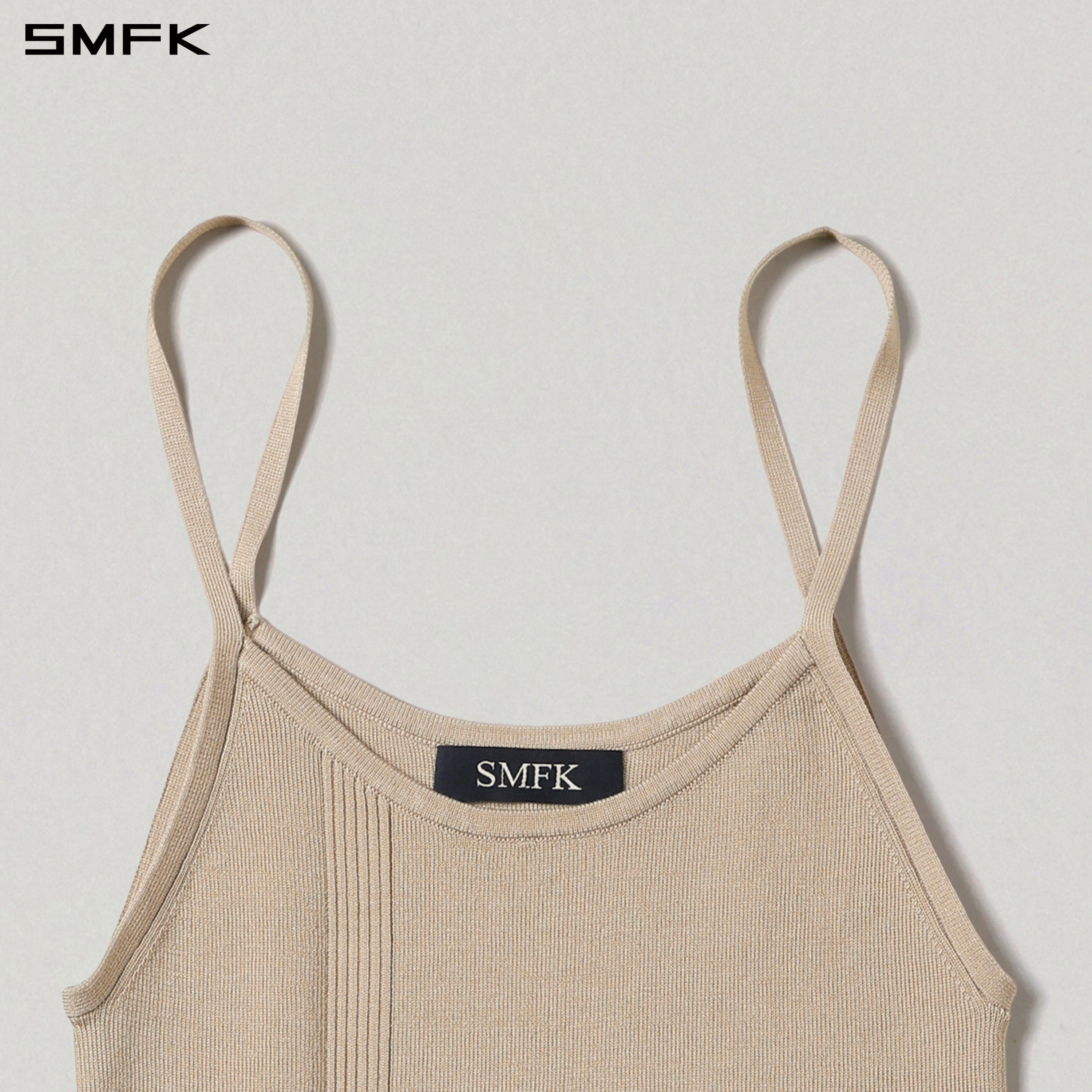 MYTH AEOLUS ASYMMETRY SLIM KNIT /TENCEL+SILK FRESH SKIN