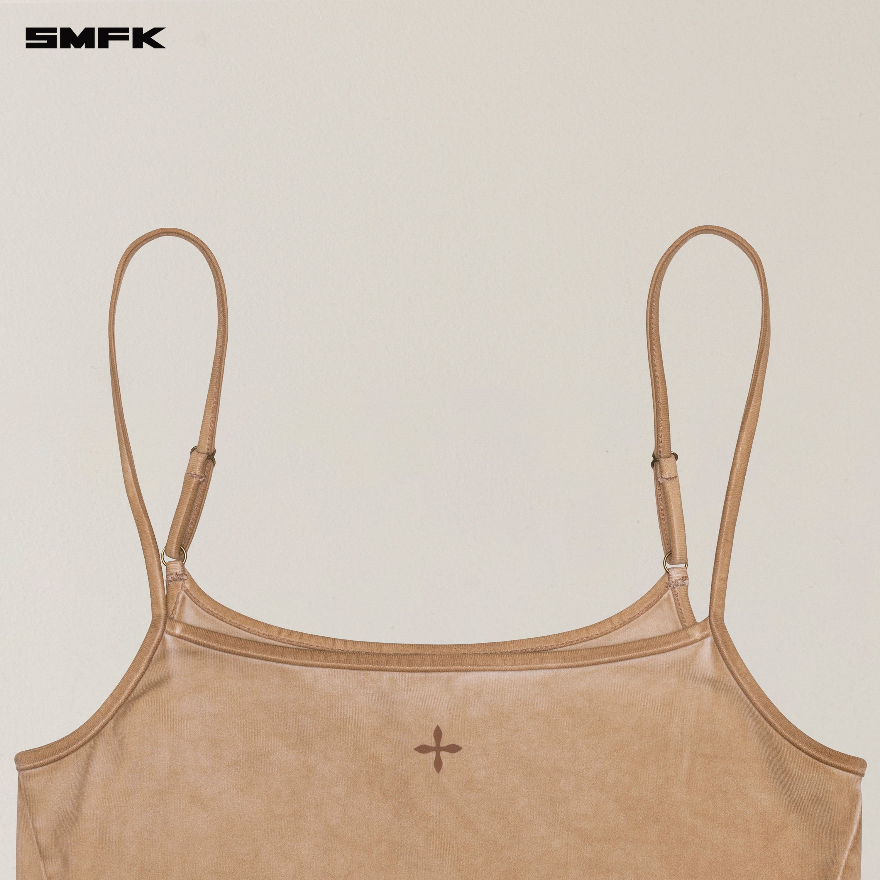 VINTAGE STORM FADE DYE SHORT CAMISOLE FADING DESERT