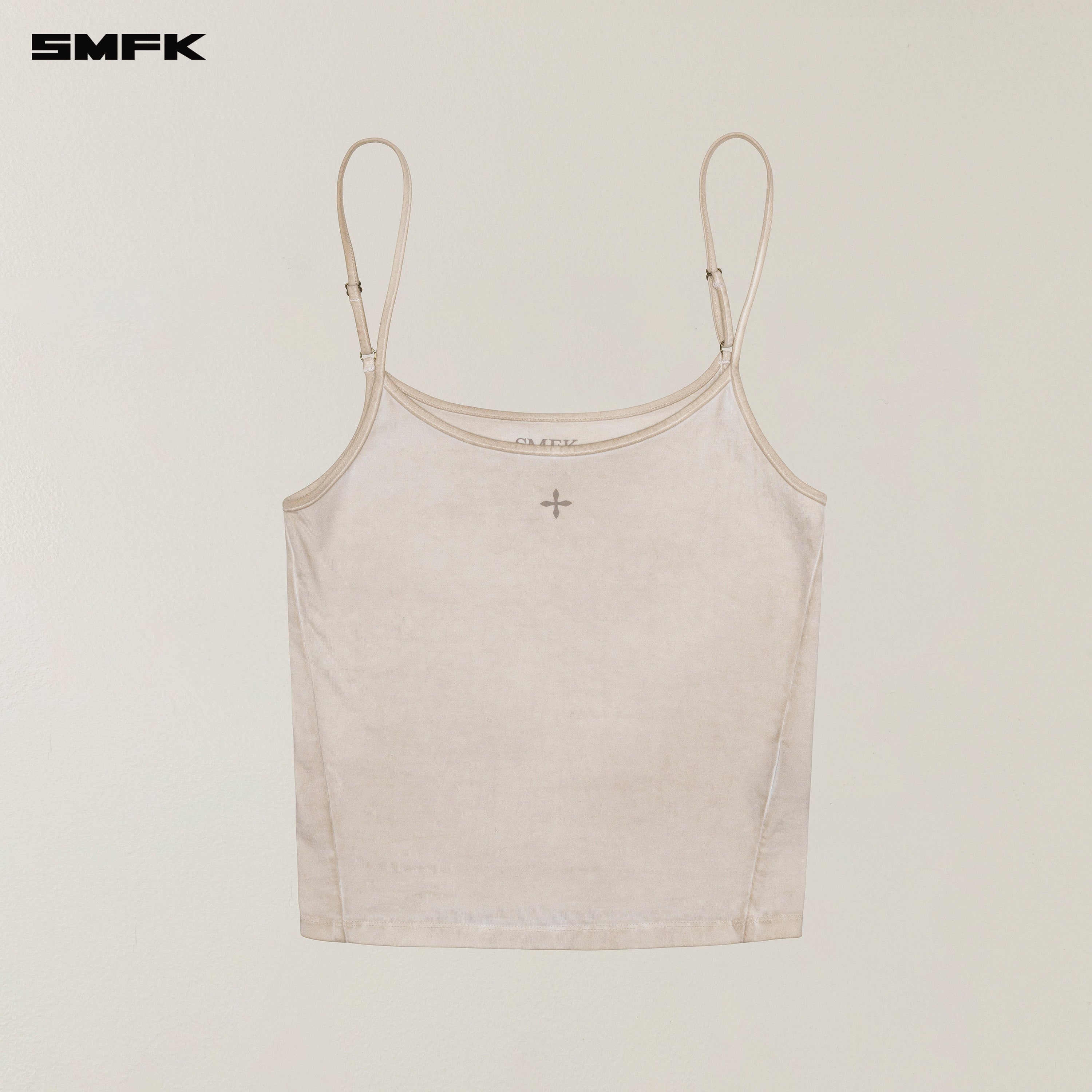 VINTAGE STORM FADE DYE SPORTS CAMISOLE FADING WHITE