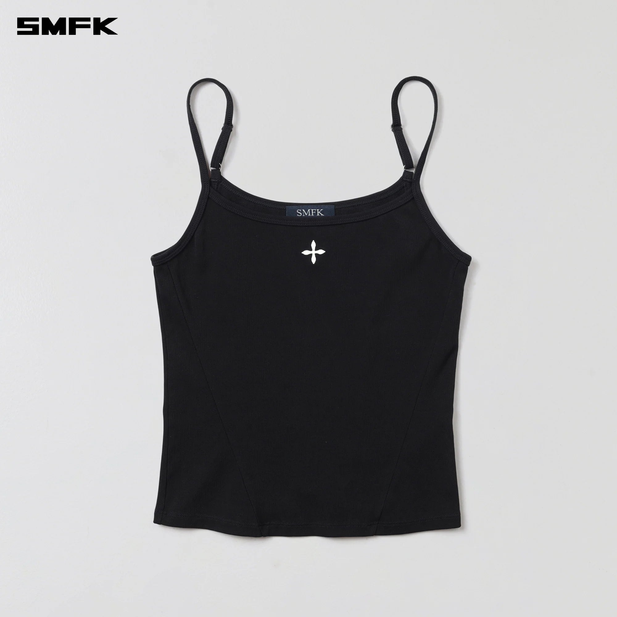 VINTAGE ROVE FADE CAMISOLE/COTTON GARMENT DYE WILD BLACK