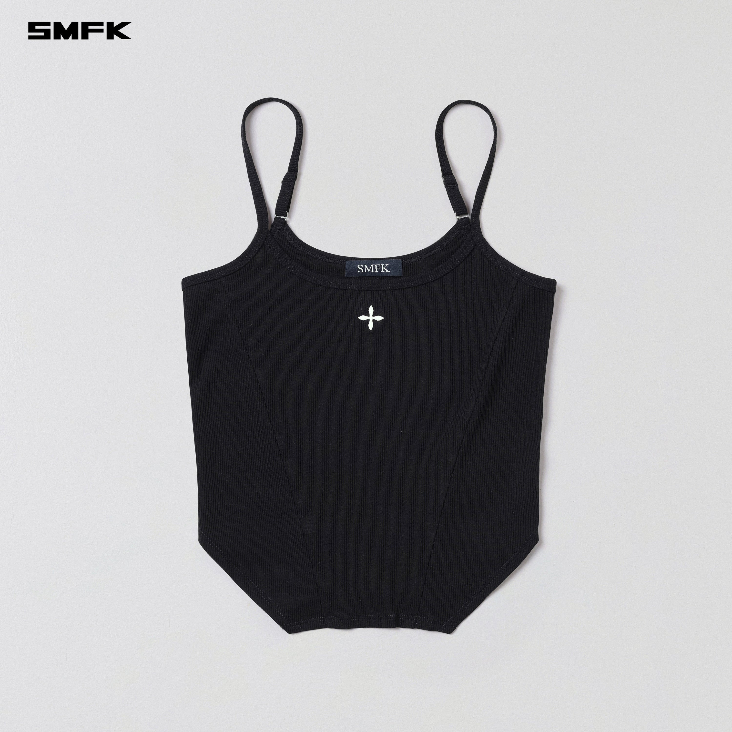 VINTAGE ROVE SILK CAMISOLE/SILK&COTTON WILD BLACK