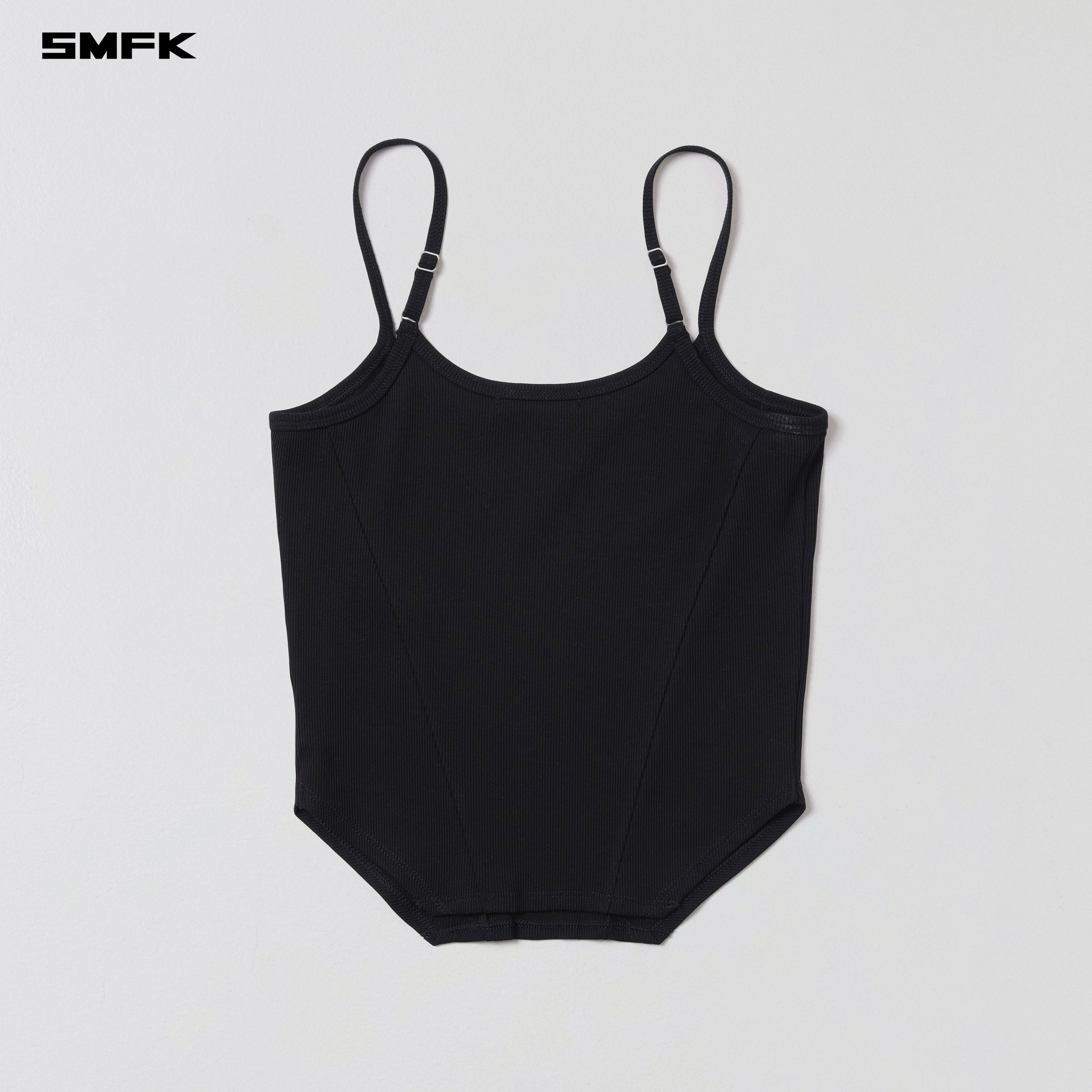 VINTAGE ROVE SILK CAMISOLE/SILK&COTTON WILD BLACK