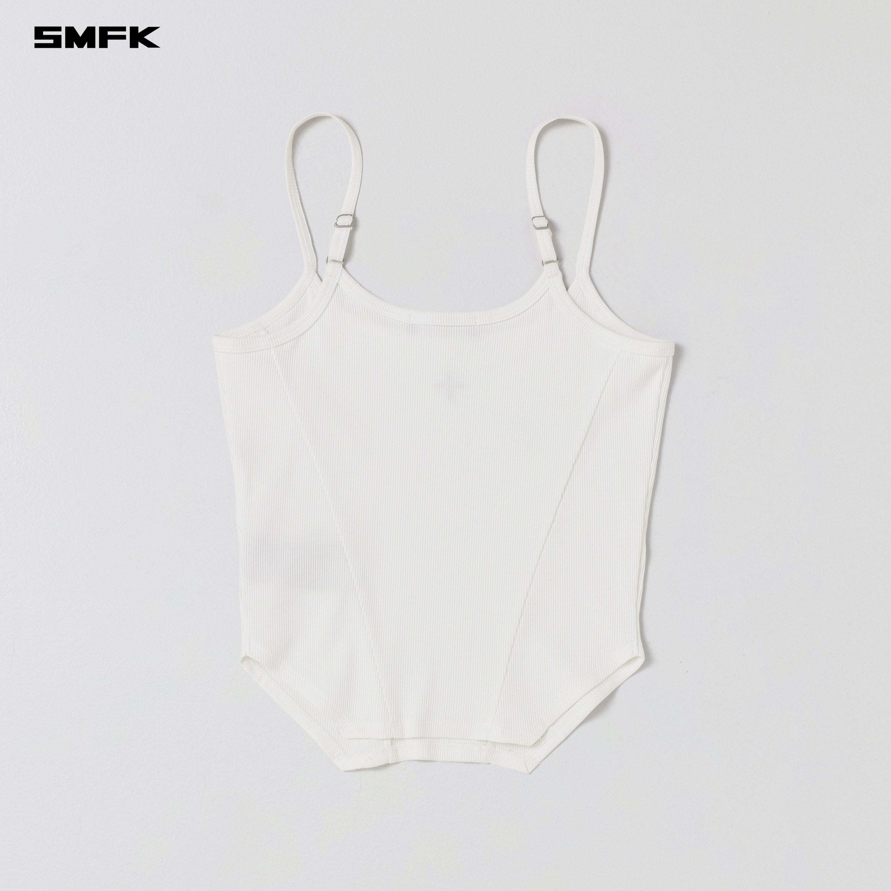 VINTAGE ROVE SILK CAMISOLE/SILK&COTTON CLOUD WHITE