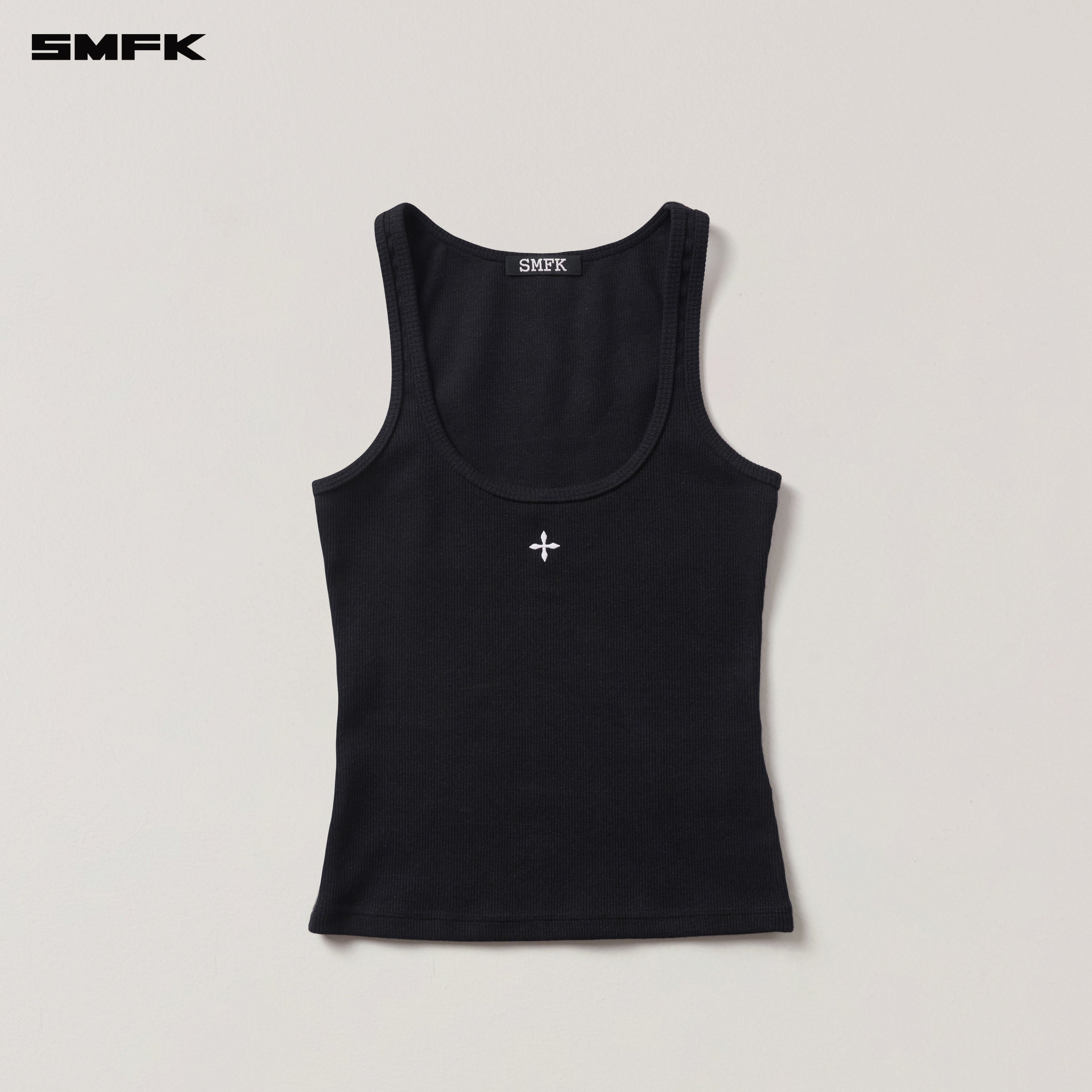 VINTAGE STORM FADE RIDER TANK WILD BLACK