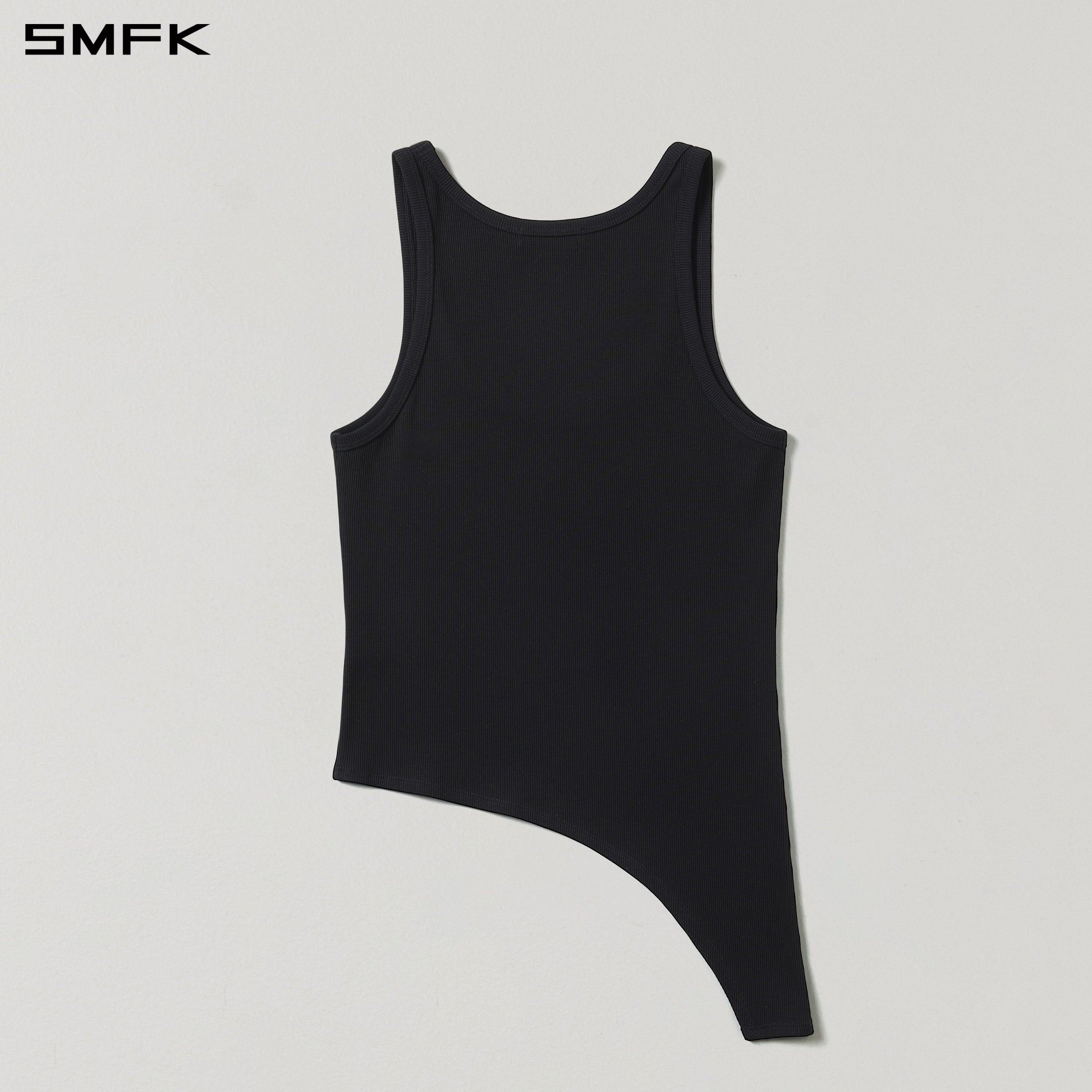 VINTAGE NOMADIC GALE SILK TANK/SILK COTTON WILD BLACK