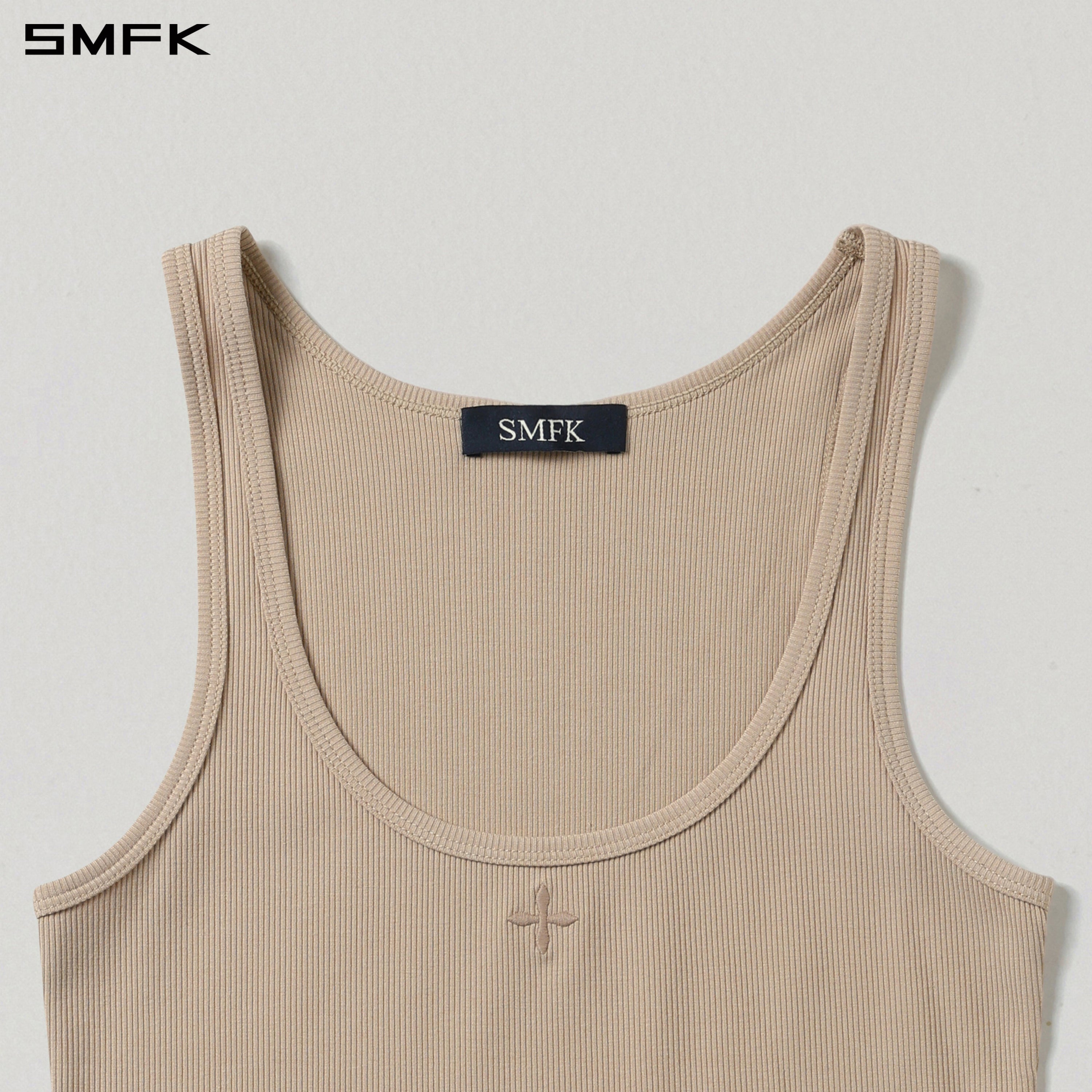 VINTAGE NOMADIC GALE SILK TANK/SILK COTTON FRESH SKIN