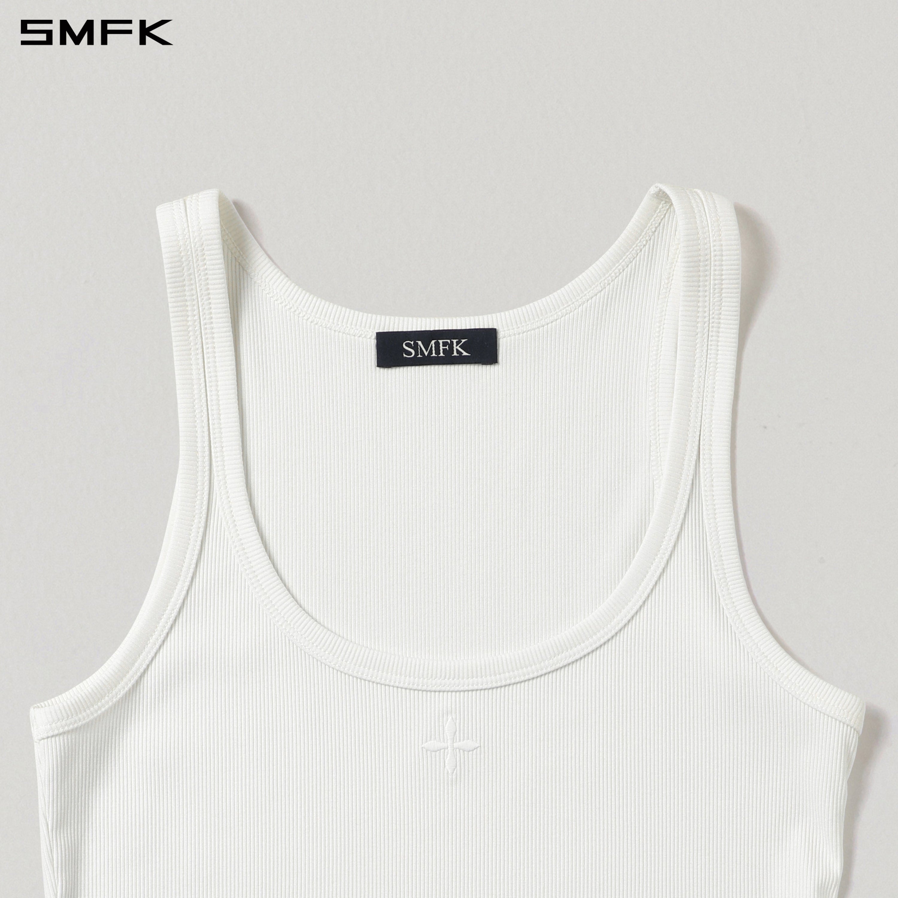 VINTAGE NOMADIC GALE SILK TANK/SILK COTTON CLOUD WHITE