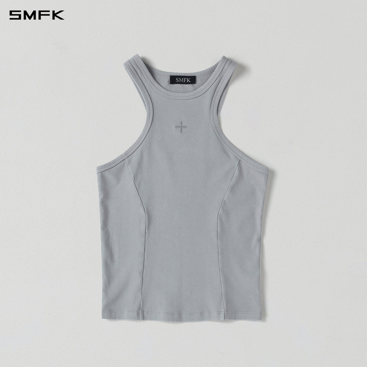 VINTAGE HIKE LONG VEST/LS-COTTON/W GLACIER GREY