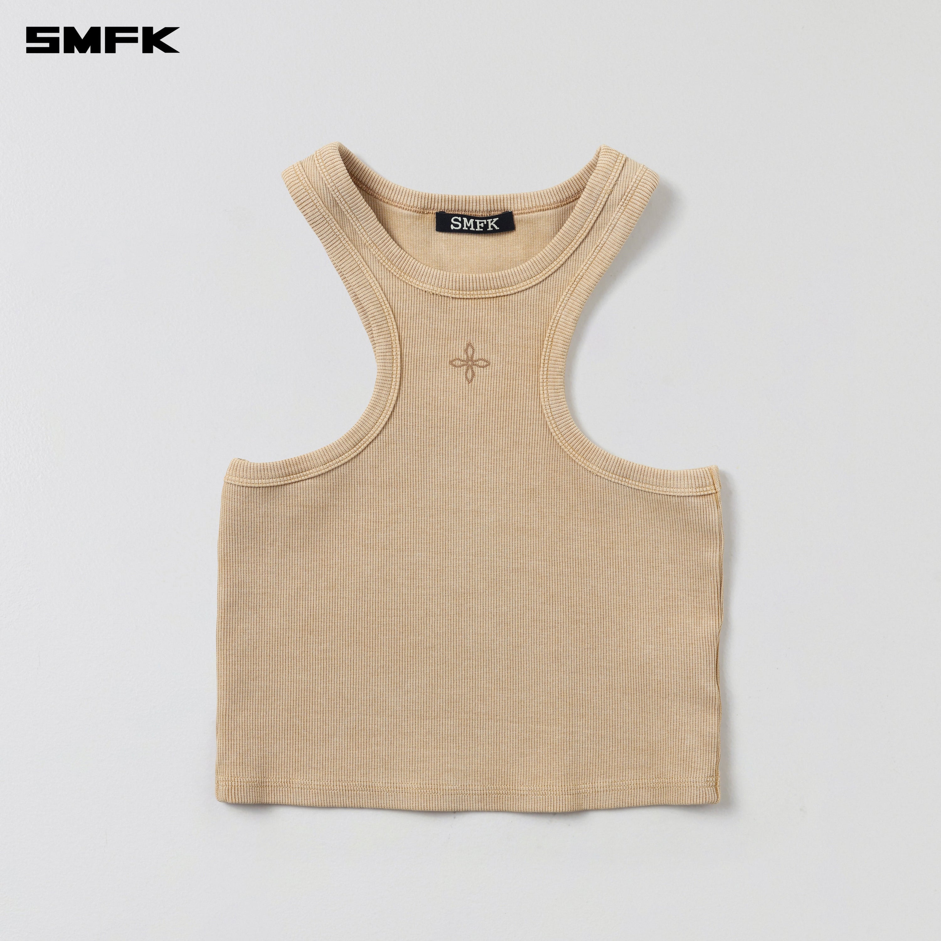 VINTAGE STORM FADE GYM TANK/FADE DYE VANISH SAND
