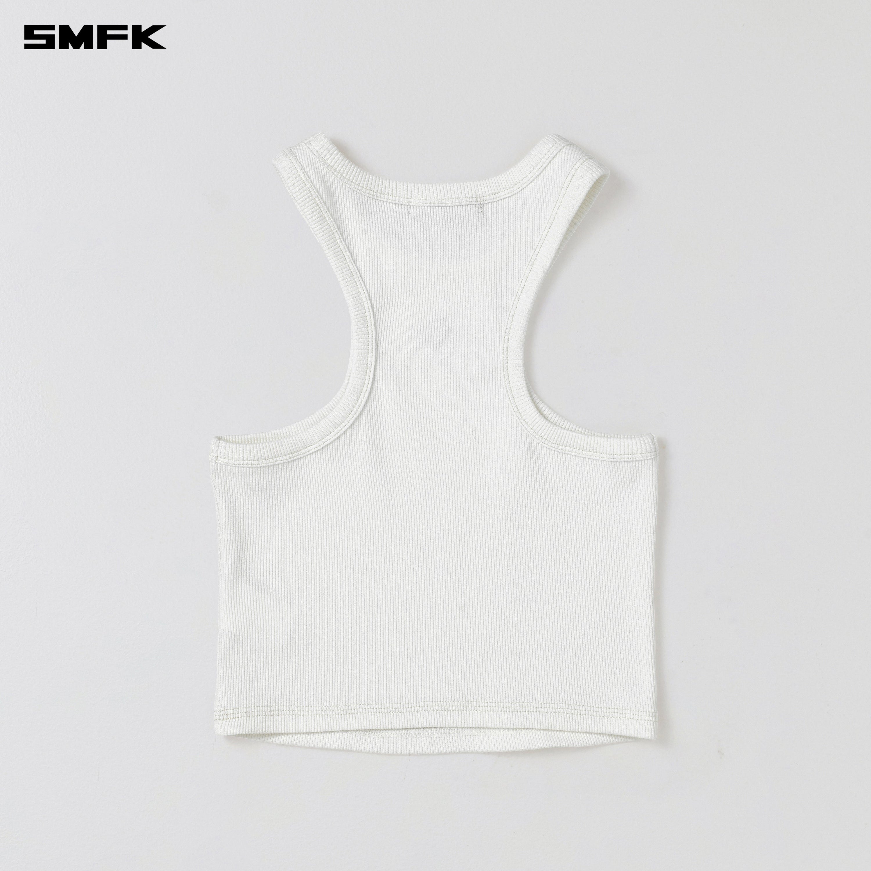VINTAGE STORM FADE GYM TANK SNOW MOUNTAIN WHITE