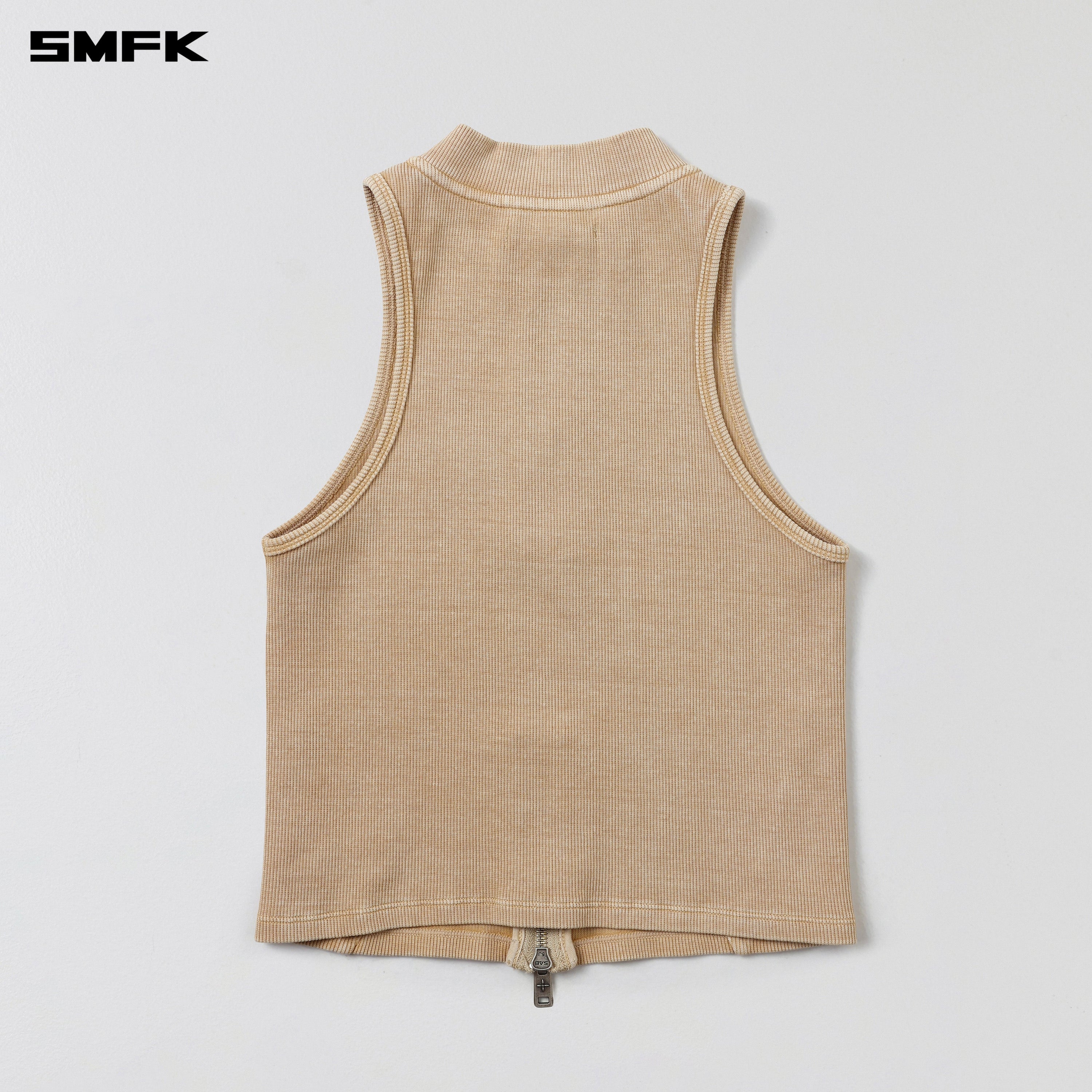 VINTAGE HIGH-NECK KILLER TANK/FADE DYE VANISH SAND