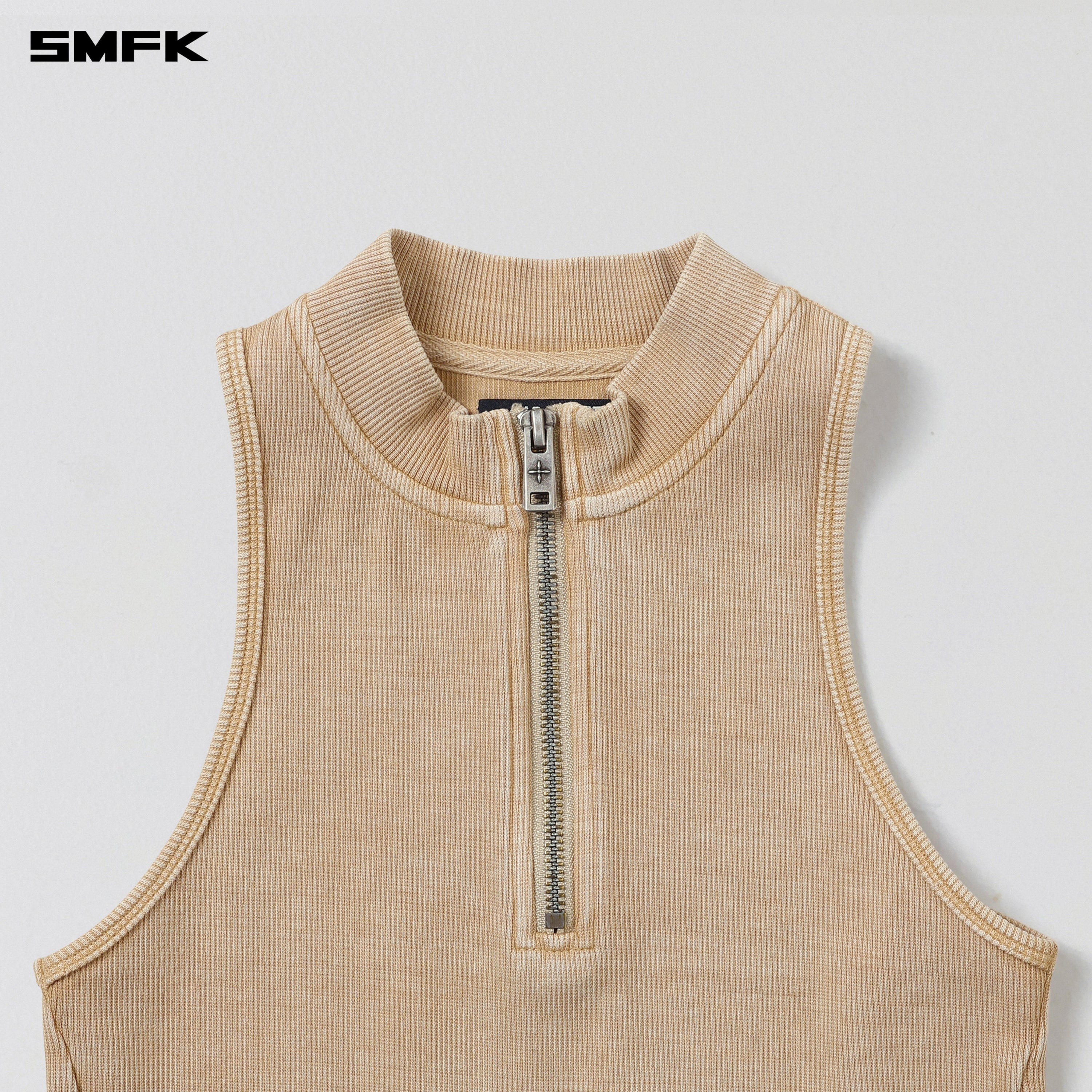 VINTAGE HIGH-NECK KILLER TANK/FADE DYE VANISH SAND