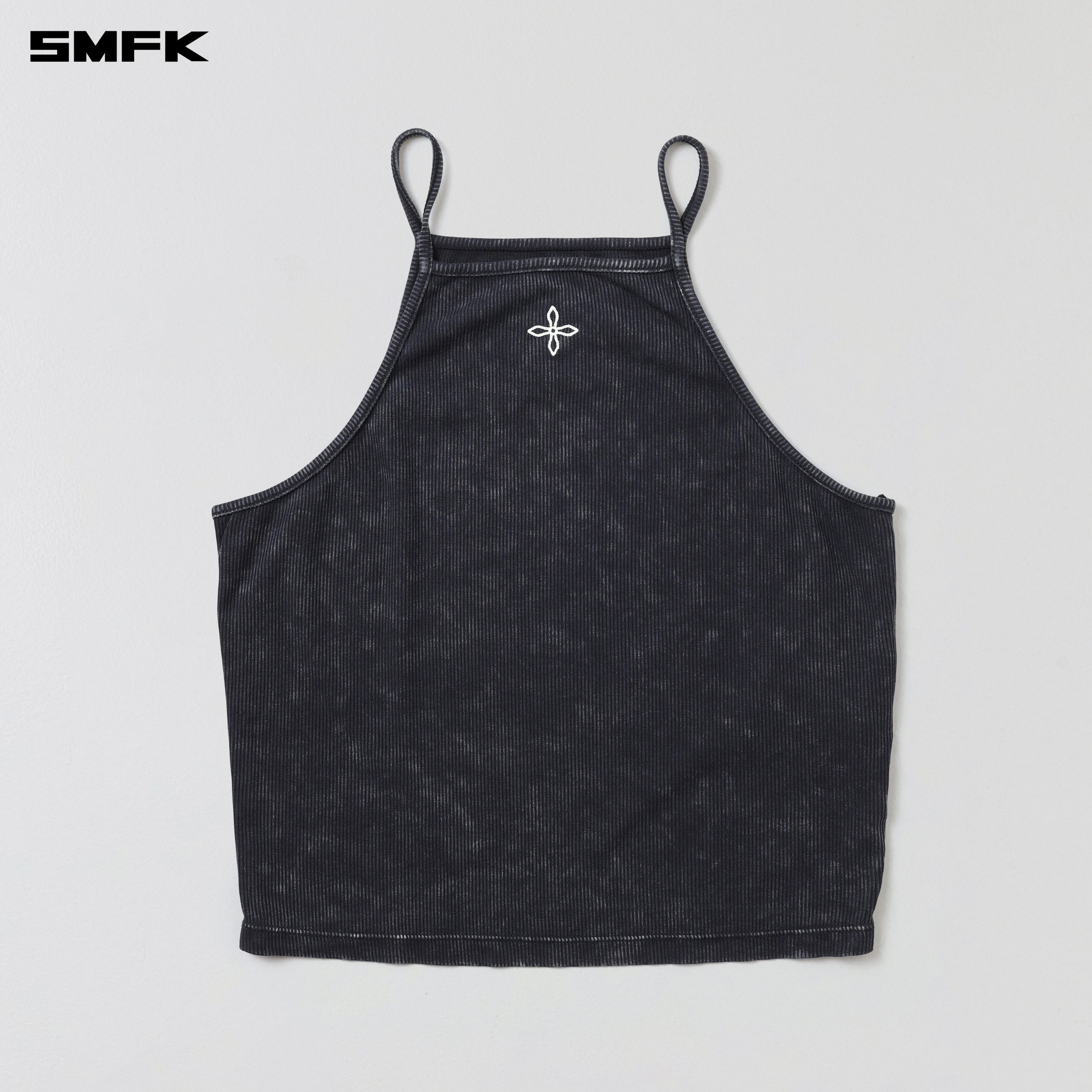 VINTAGE STORM FADE FLAT CAMISOLE/FADE DYE VANISH BLACK