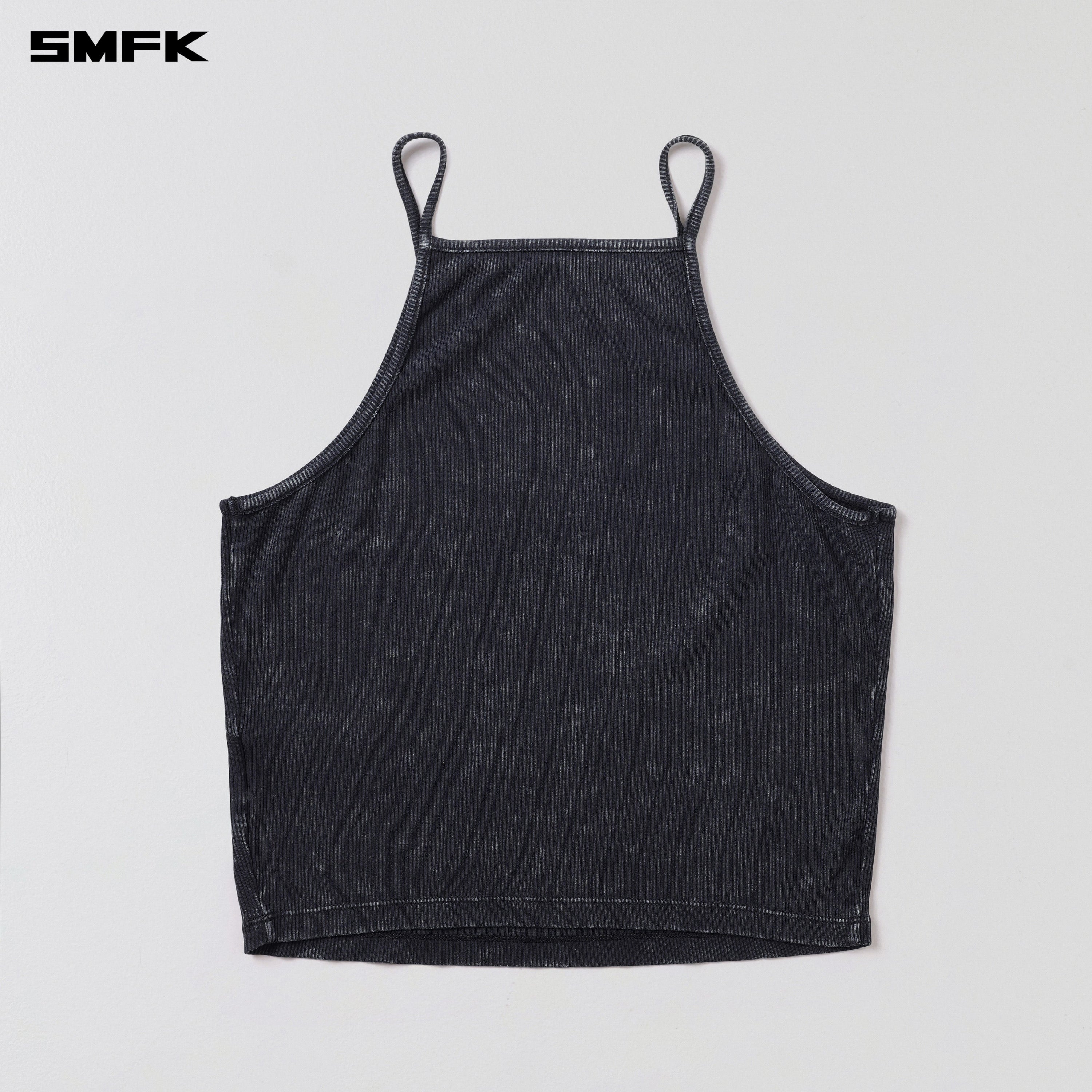 VINTAGE STORM FADE FLAT CAMISOLE/FADE DYE VANISH BLACK