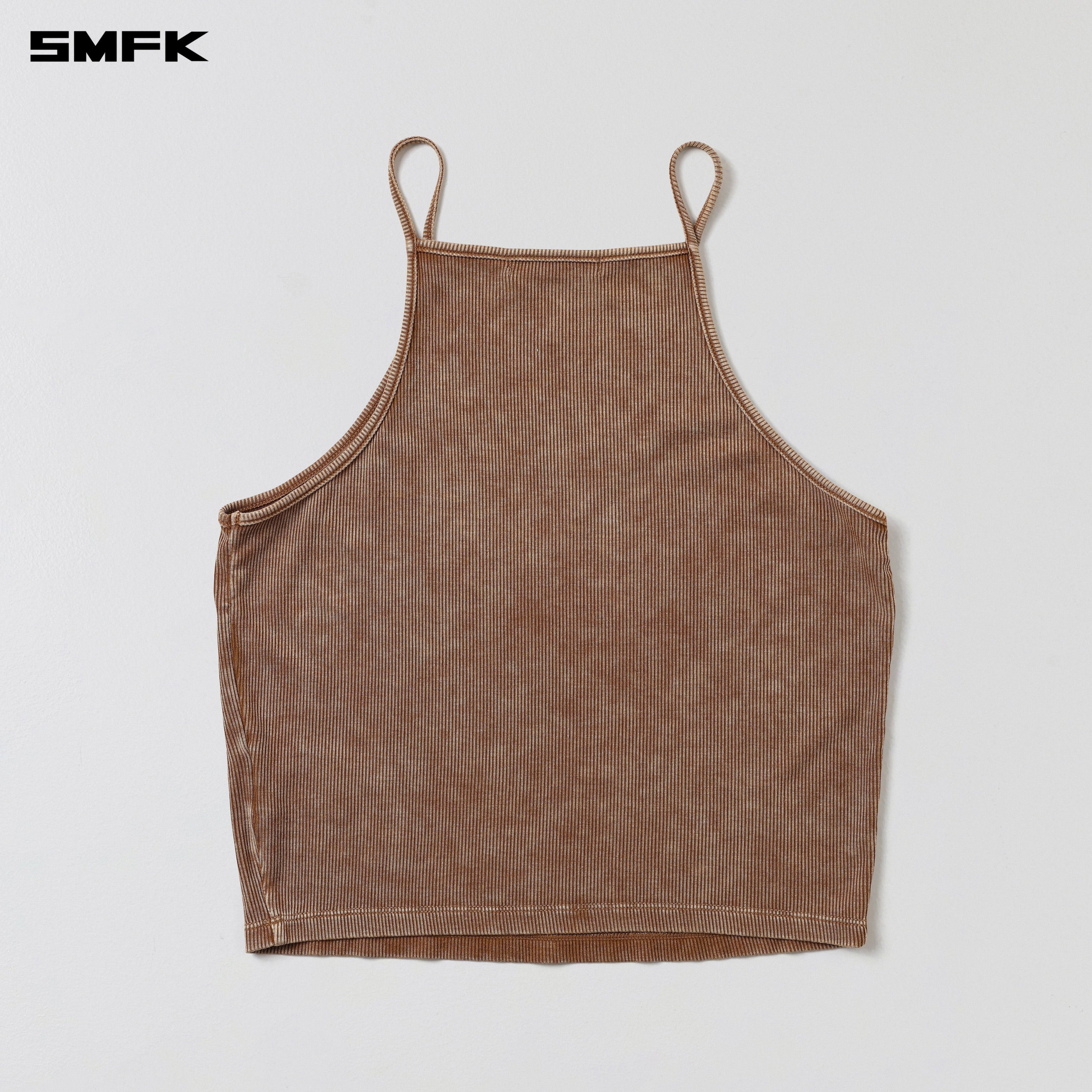 VINTAGE STORM FADE FLAT CAMISOLE / FADE DYE VANISH BROWN