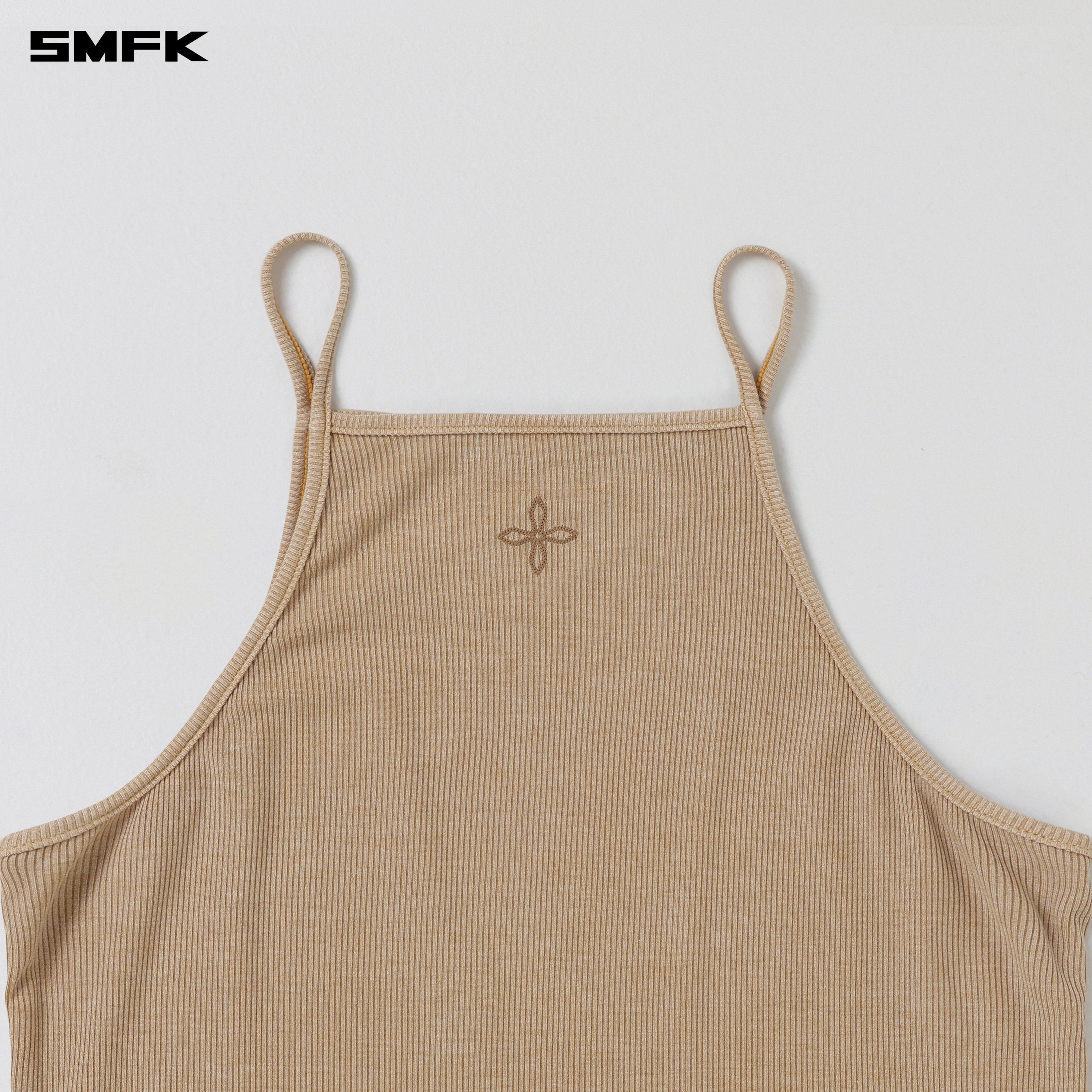 VINTAGE  STORM FADE FLAT CAMISOLE/FADE DYE VANISH SAND