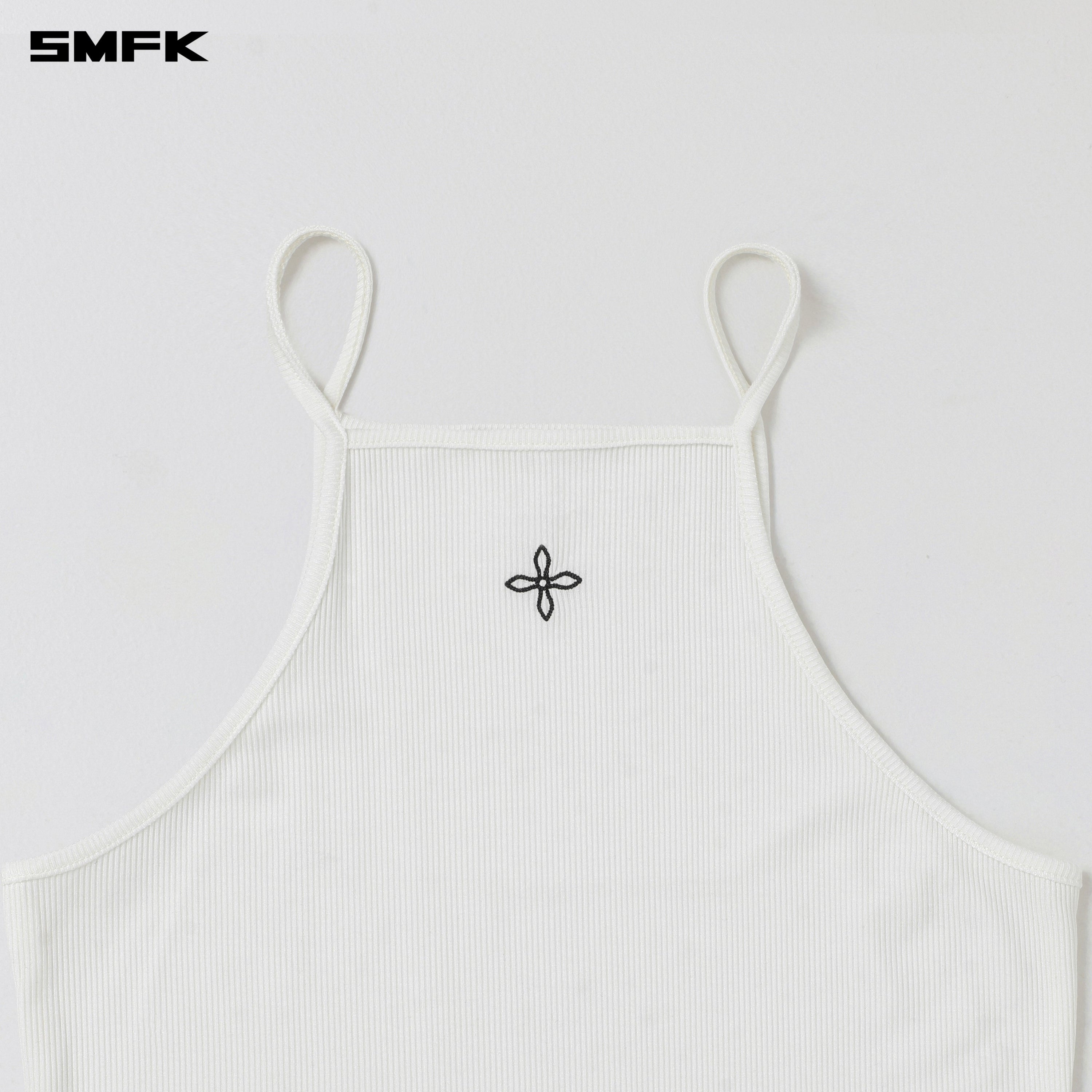 VINTAGE  STORM FADE FLAT CAMISOLE/FADE DYE SNOW MOUNTAIN WHITE