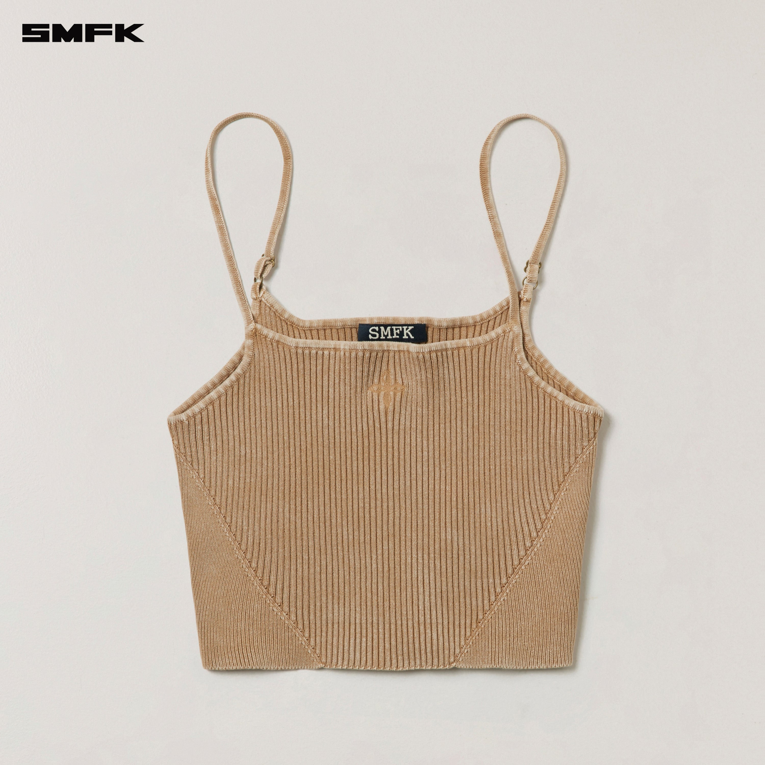 VINTAGE-SAVAGE KNIT CAMISOLE/STONE WASH VANISH SAND