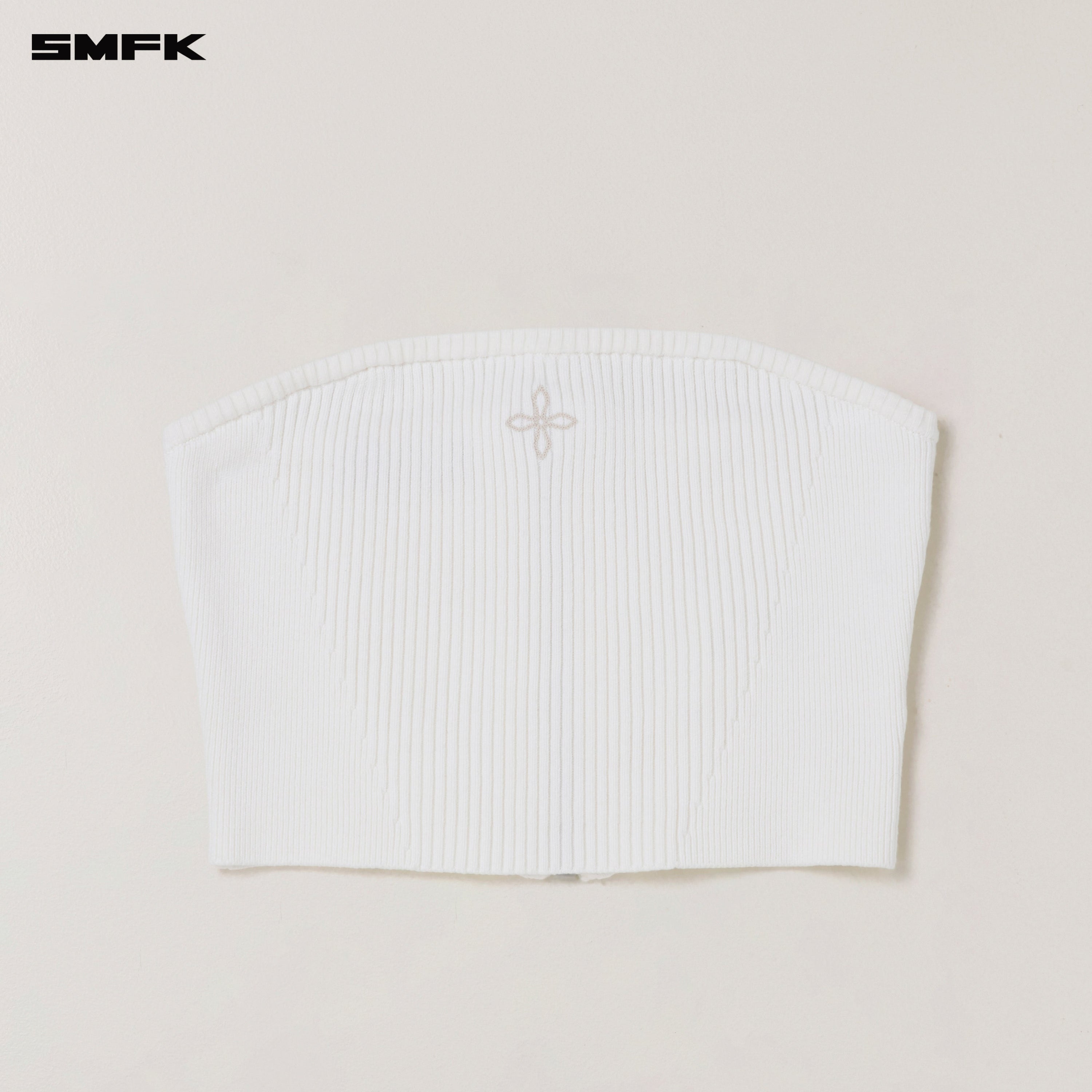 VINTAGE-SAVAGE KNIT BUSTIER/STONE WASH VANISH WHITE