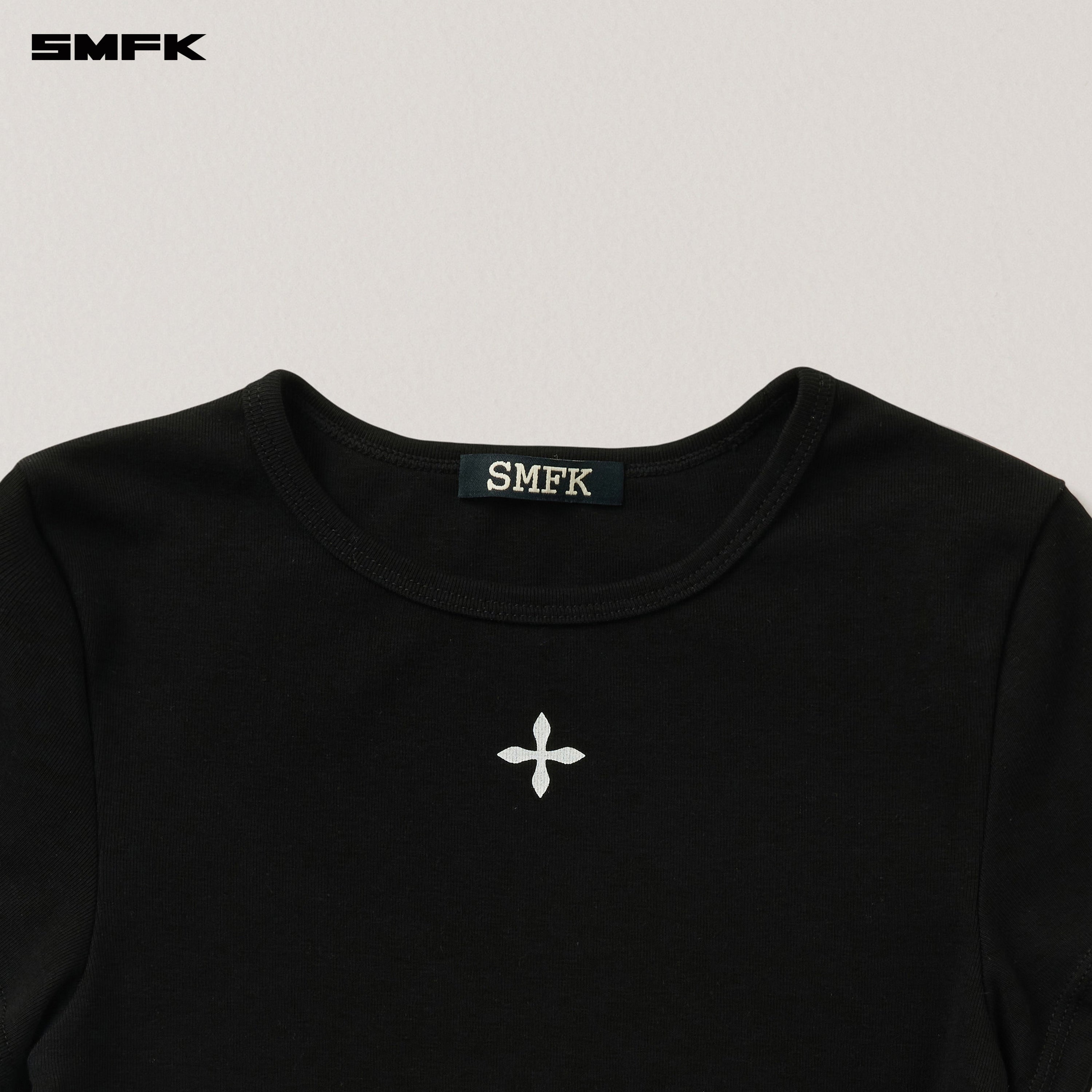 VINTAGE STORM FADE BODY TEE WILD BLACK